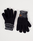 Donkerblauwe handschoenen - van fijne brei - JBC
