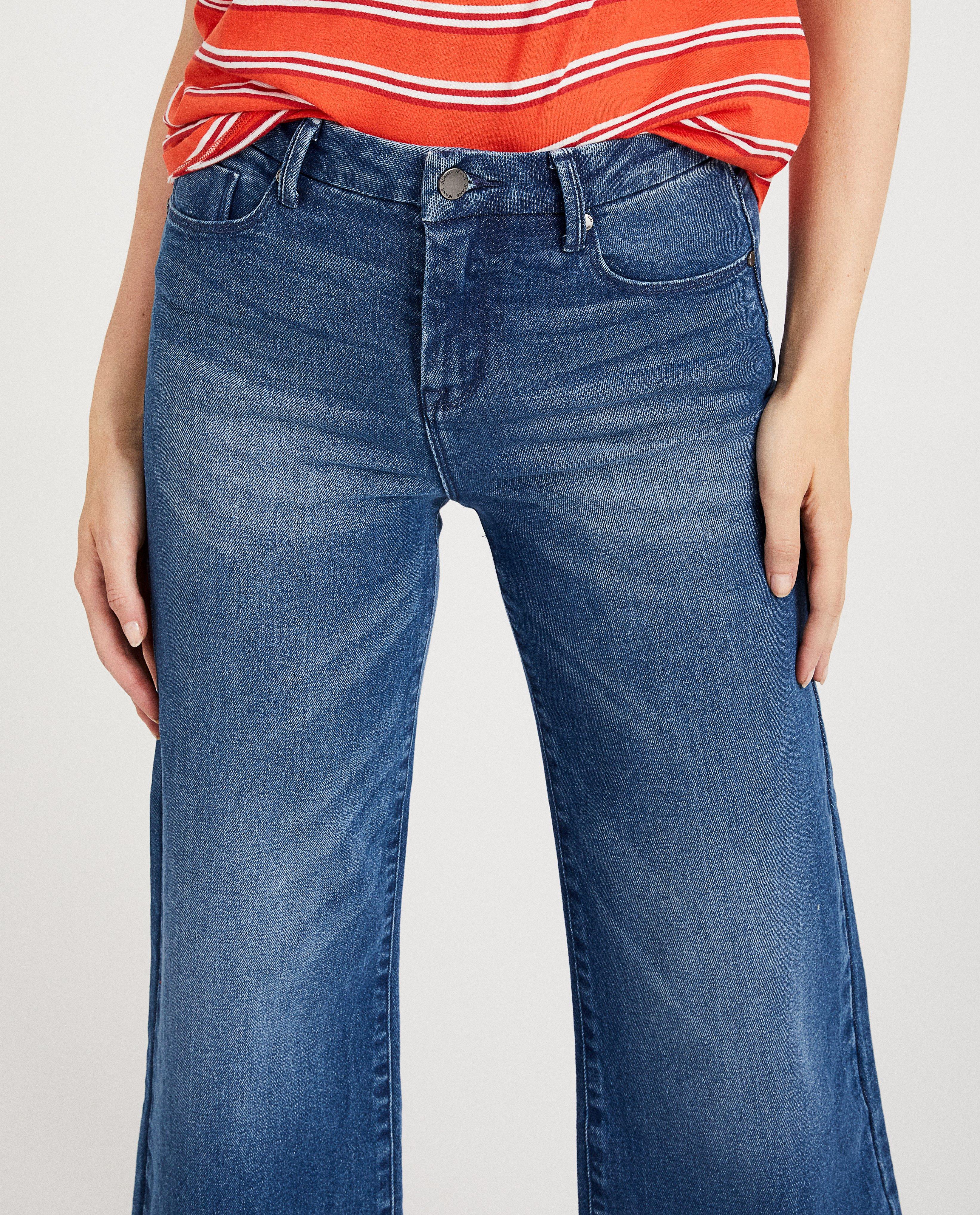 Jeans - Jupe-culotte bleue en jeans Youh!