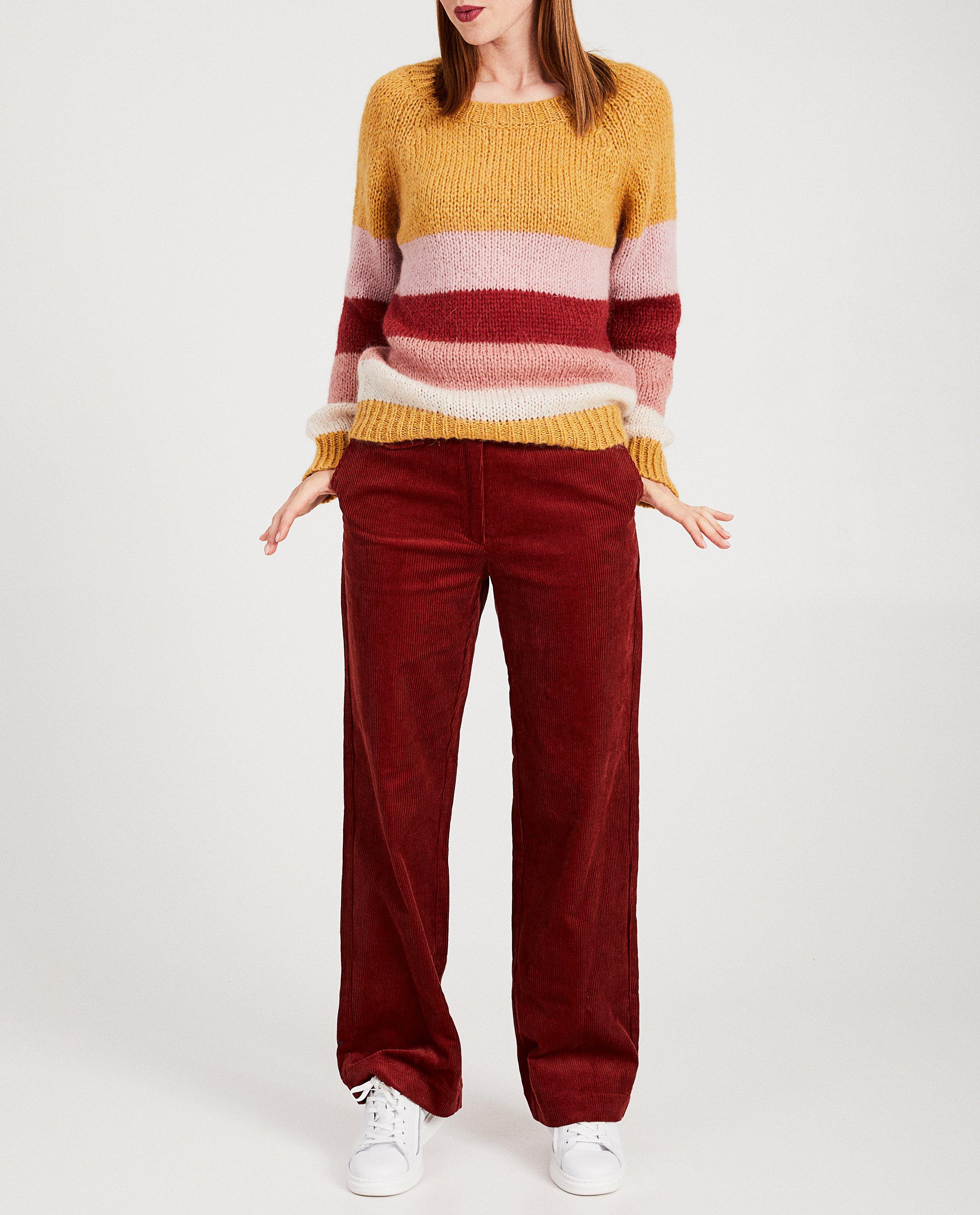 Broeken - Broek in ribfluweel Karen Damen