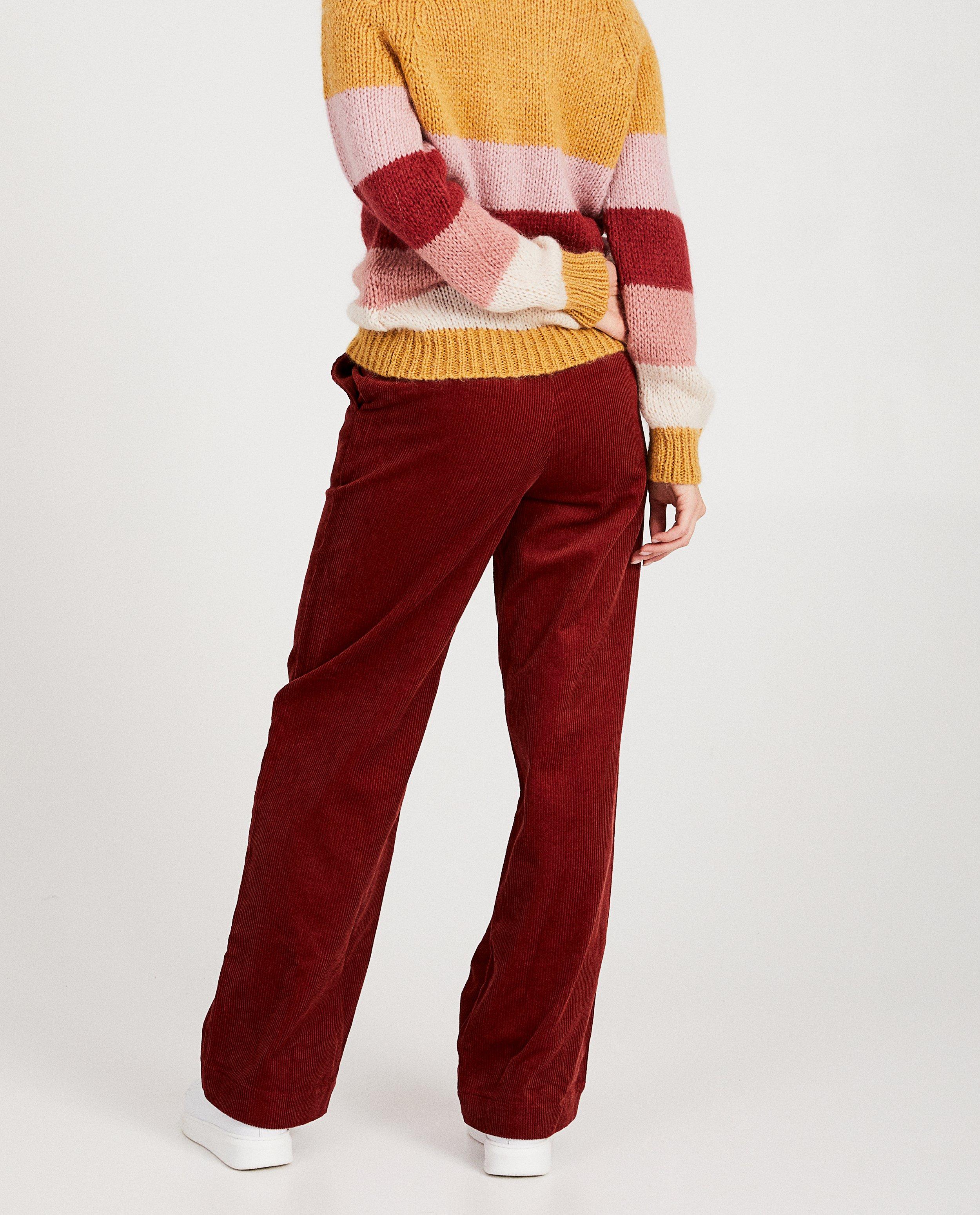Broeken - Broek in ribfluweel Karen Damen