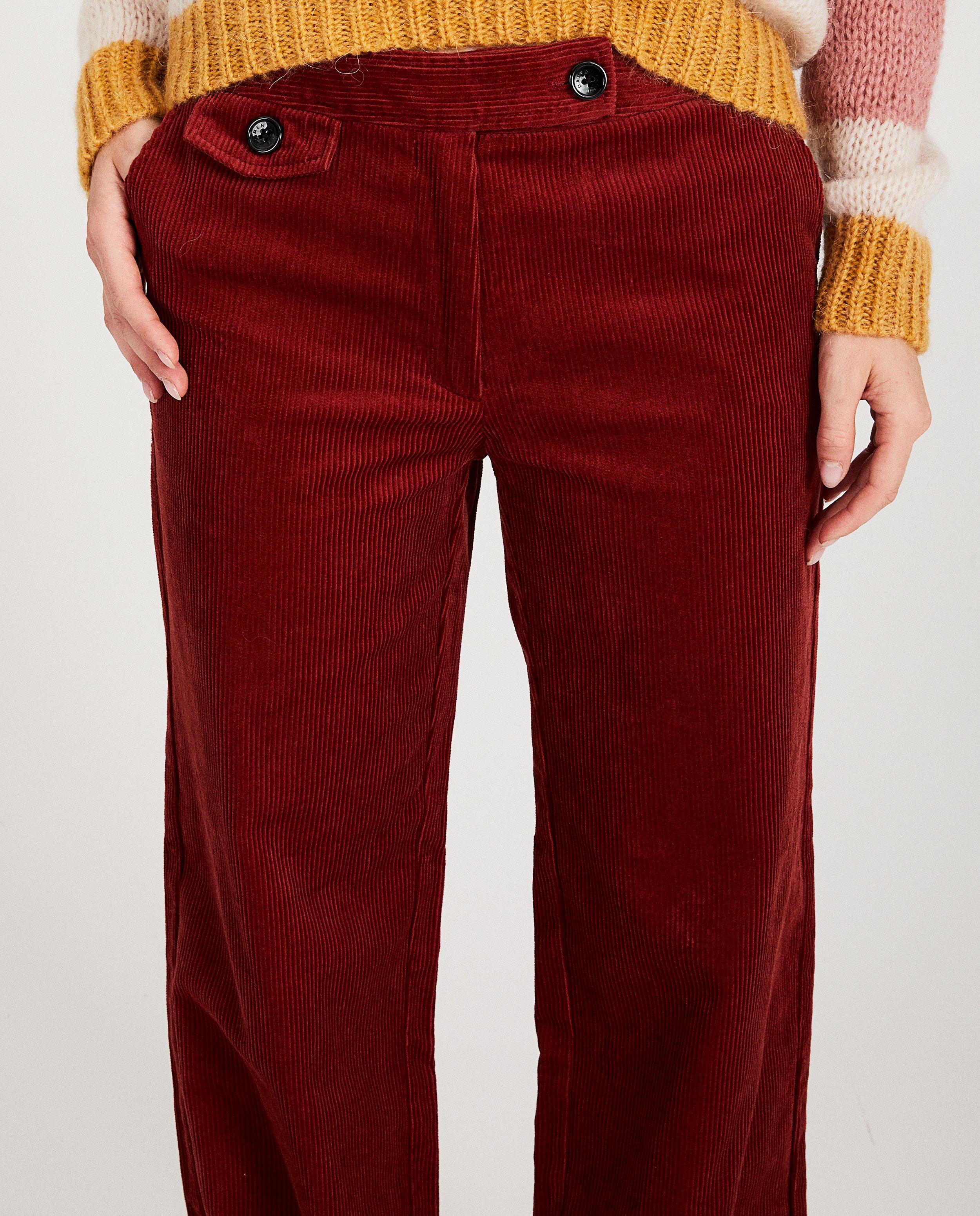 Broeken - Broek in ribfluweel Karen Damen