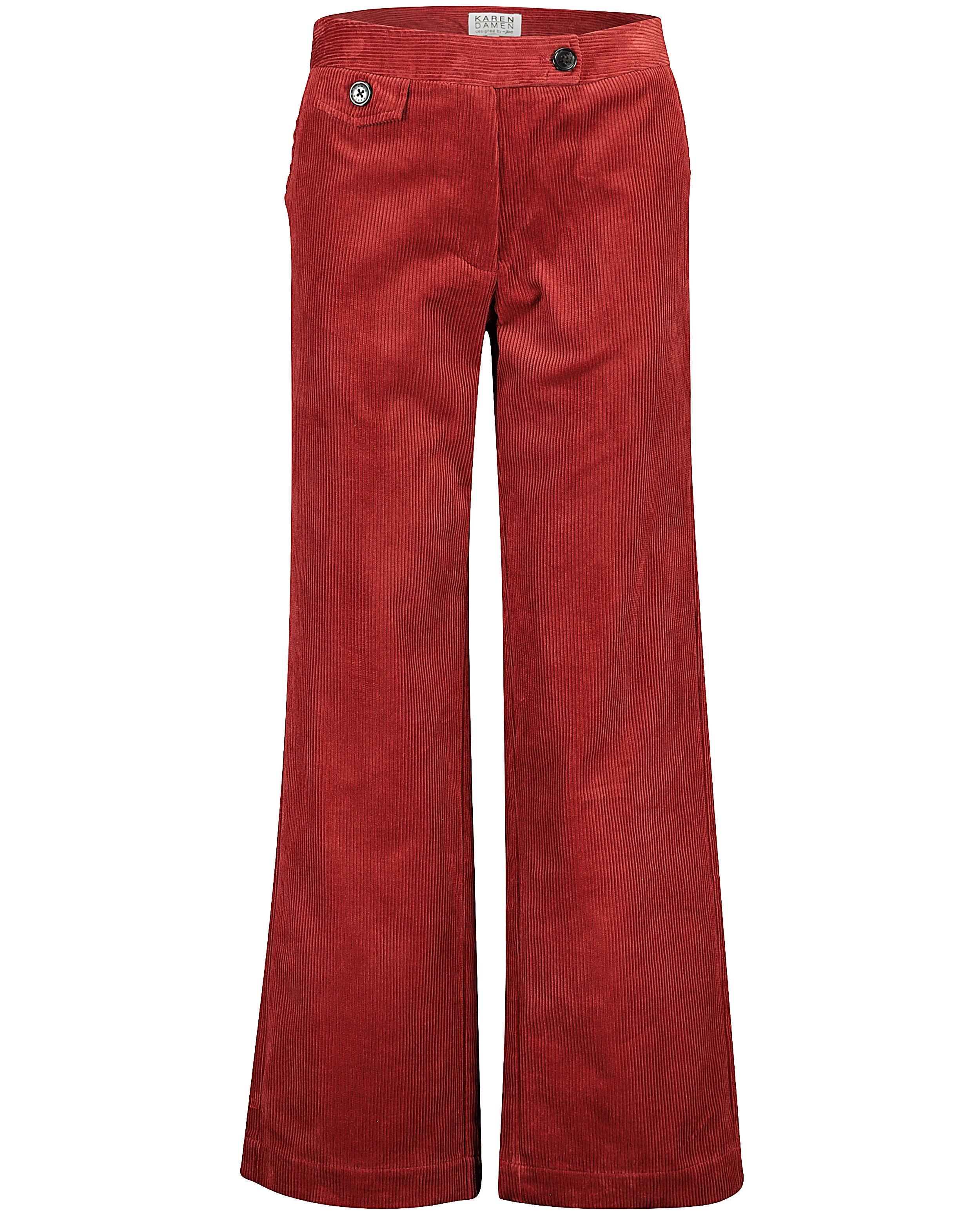 Broeken - Broek in ribfluweel Karen Damen