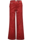 Pantalons - Pantalon rouge foncé Karen Damen