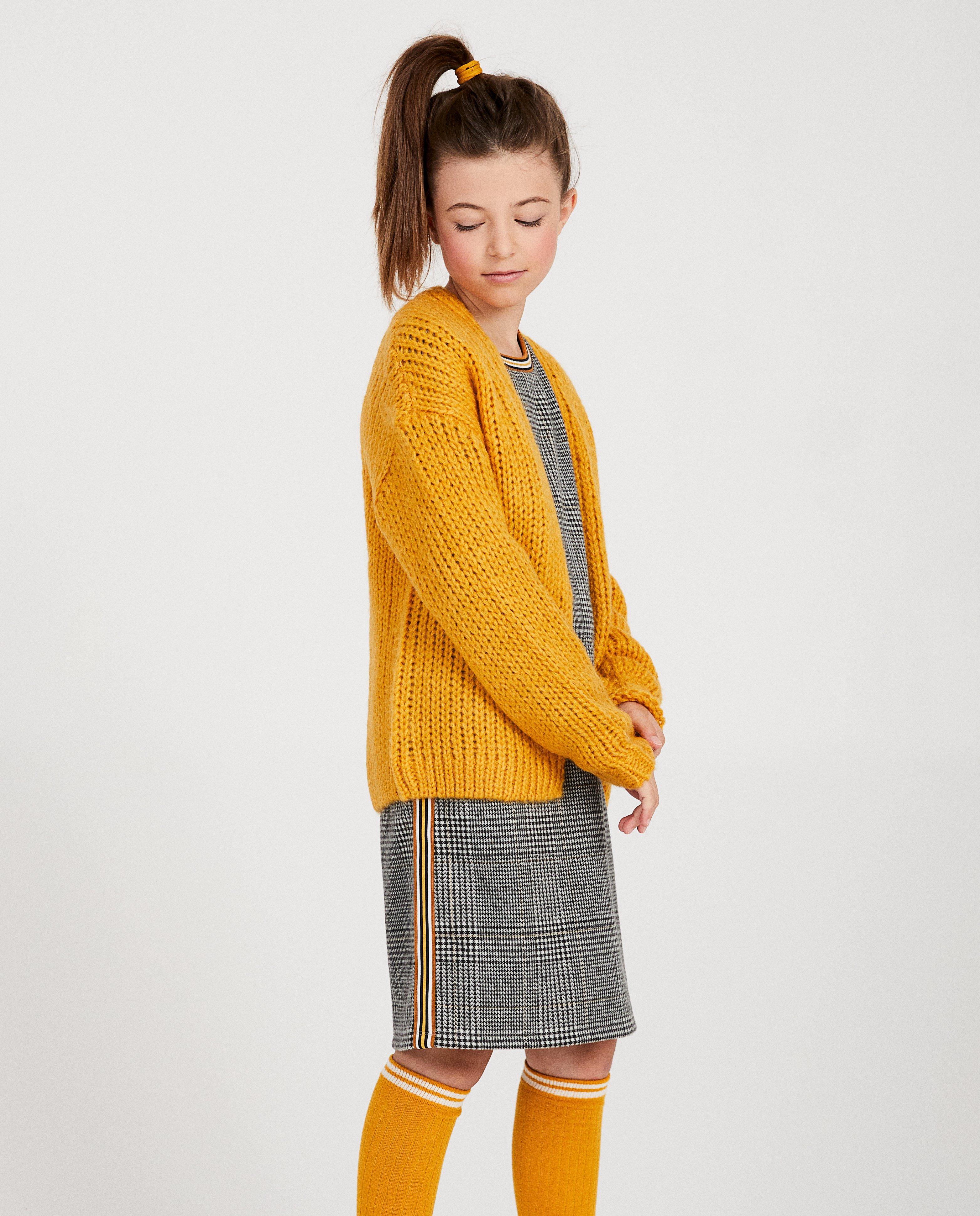 Cardigans - Cardigan jaune
