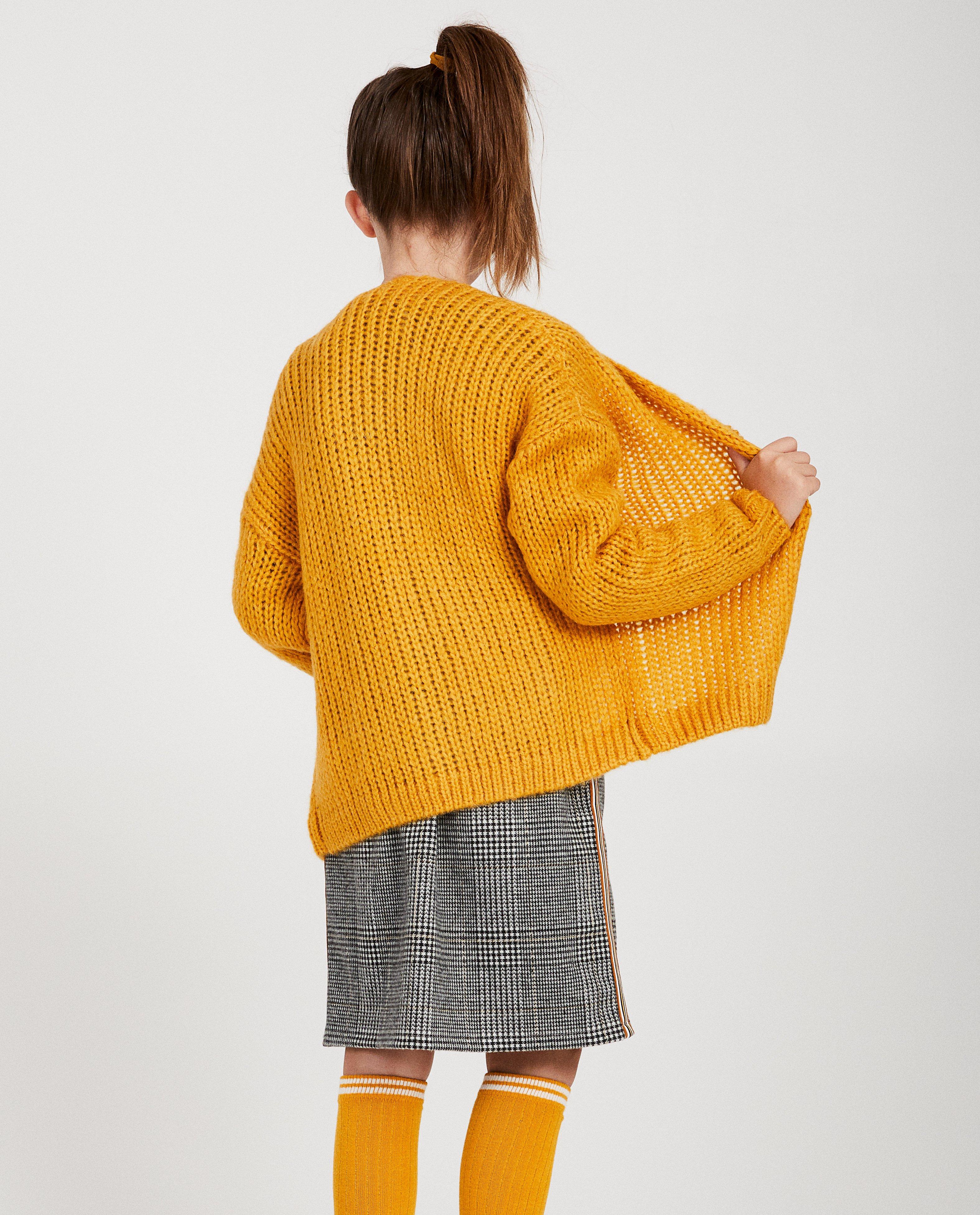 Cardigans - Cardigan jaune