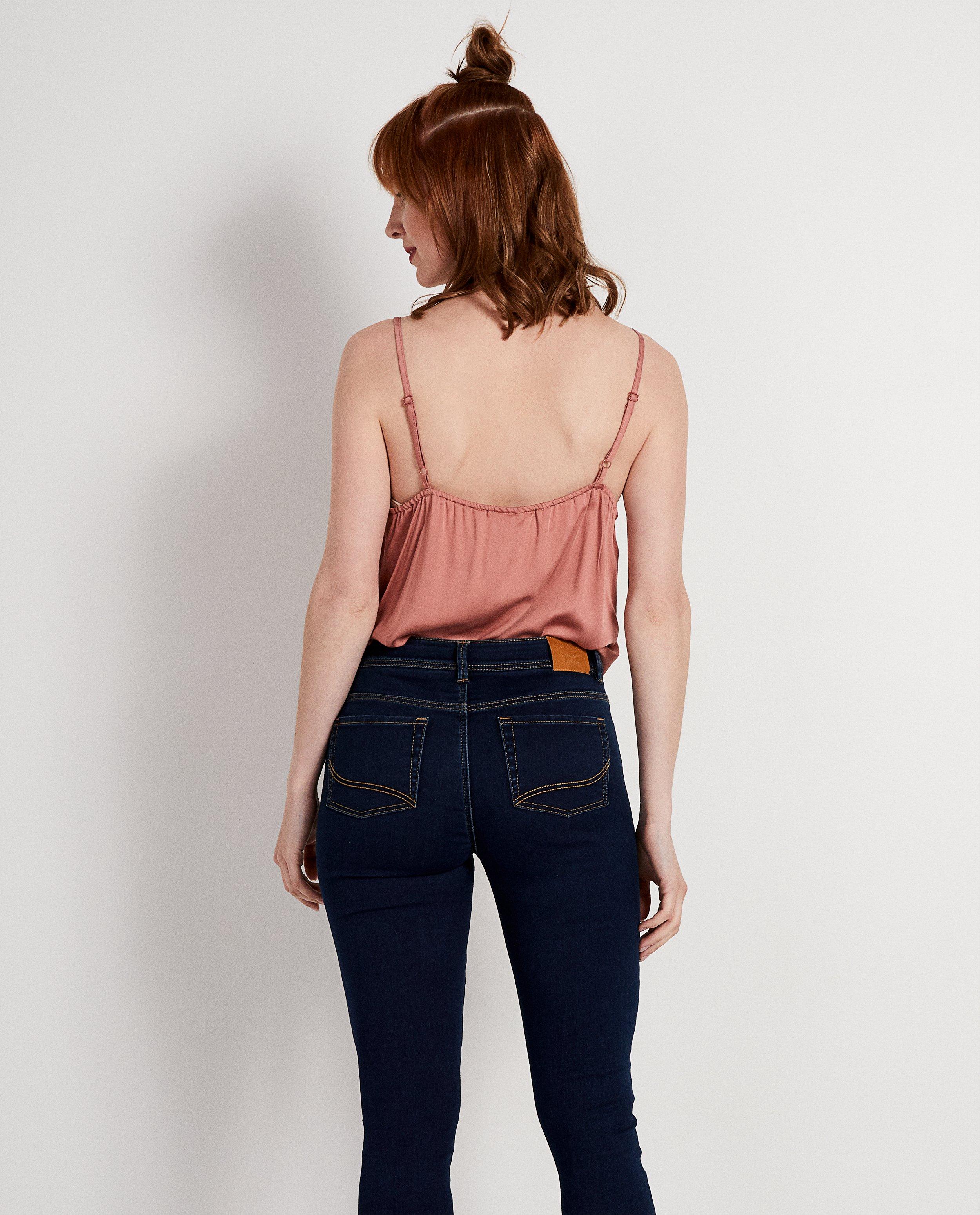 Chemises - Top rose, détails en dentelle Sora