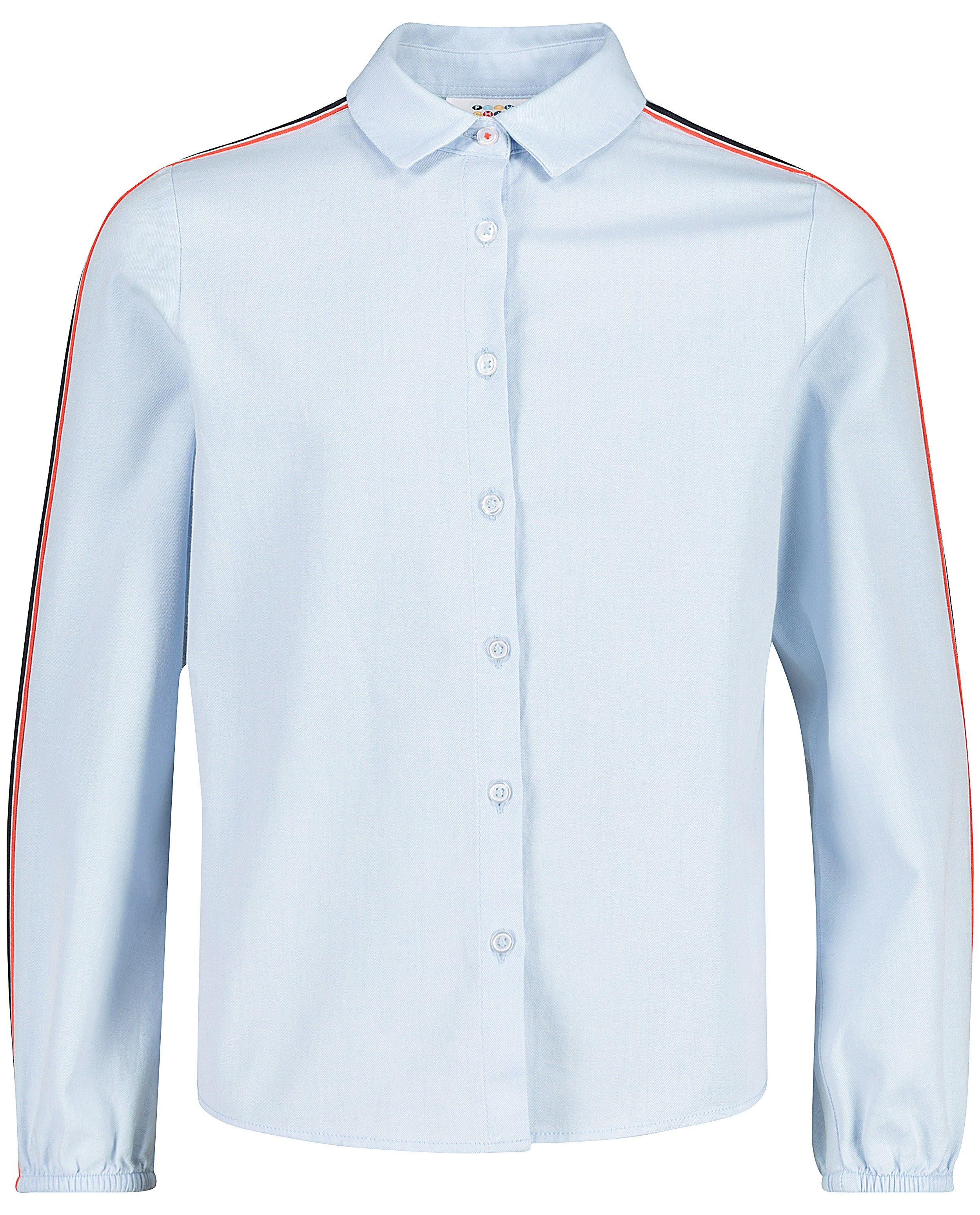 Chemises - Chemisier bleu clair, rayures
