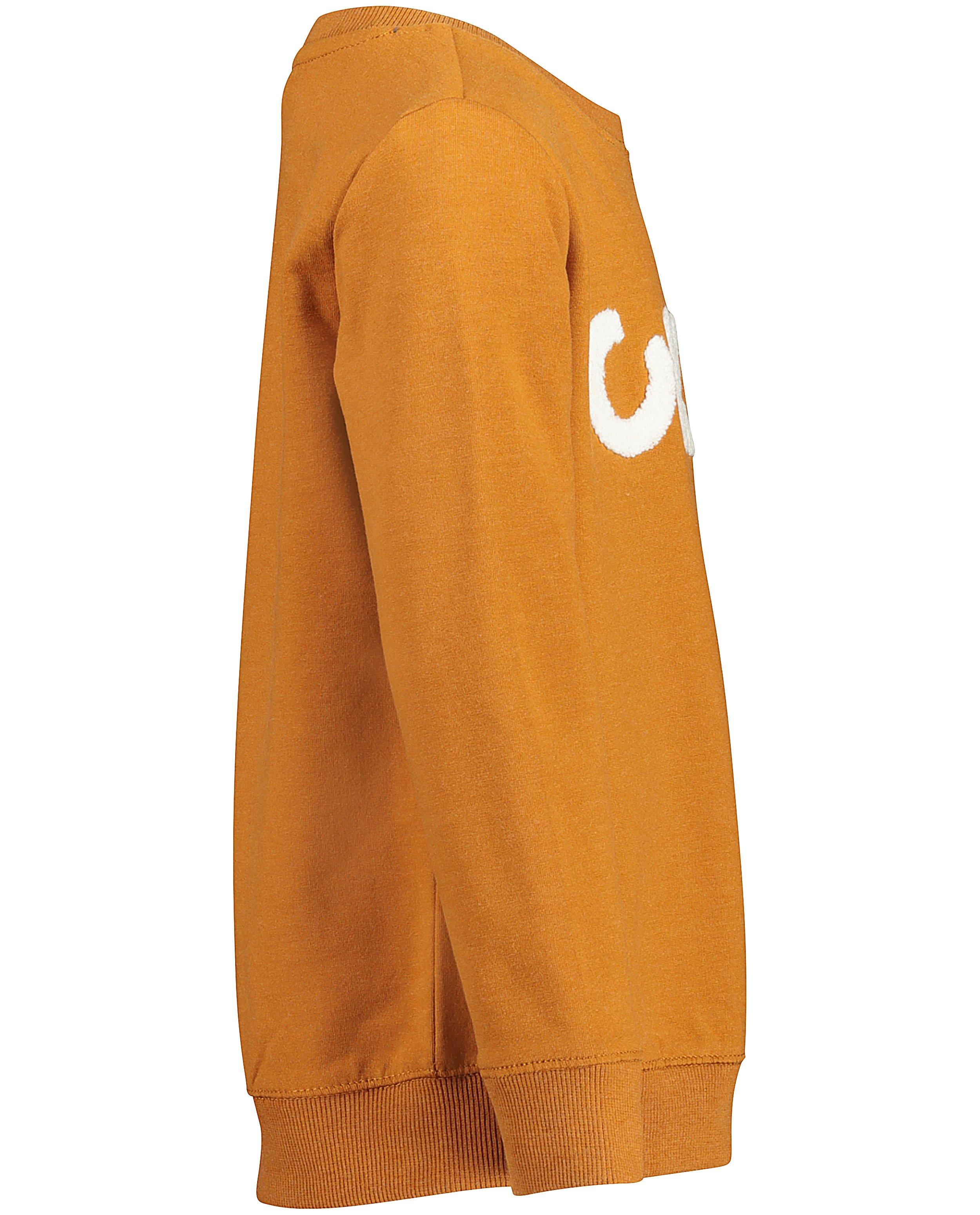 Sweats - Sweat cognac à inscription