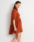 Kleedjes - Terracotta-kleurige jurk