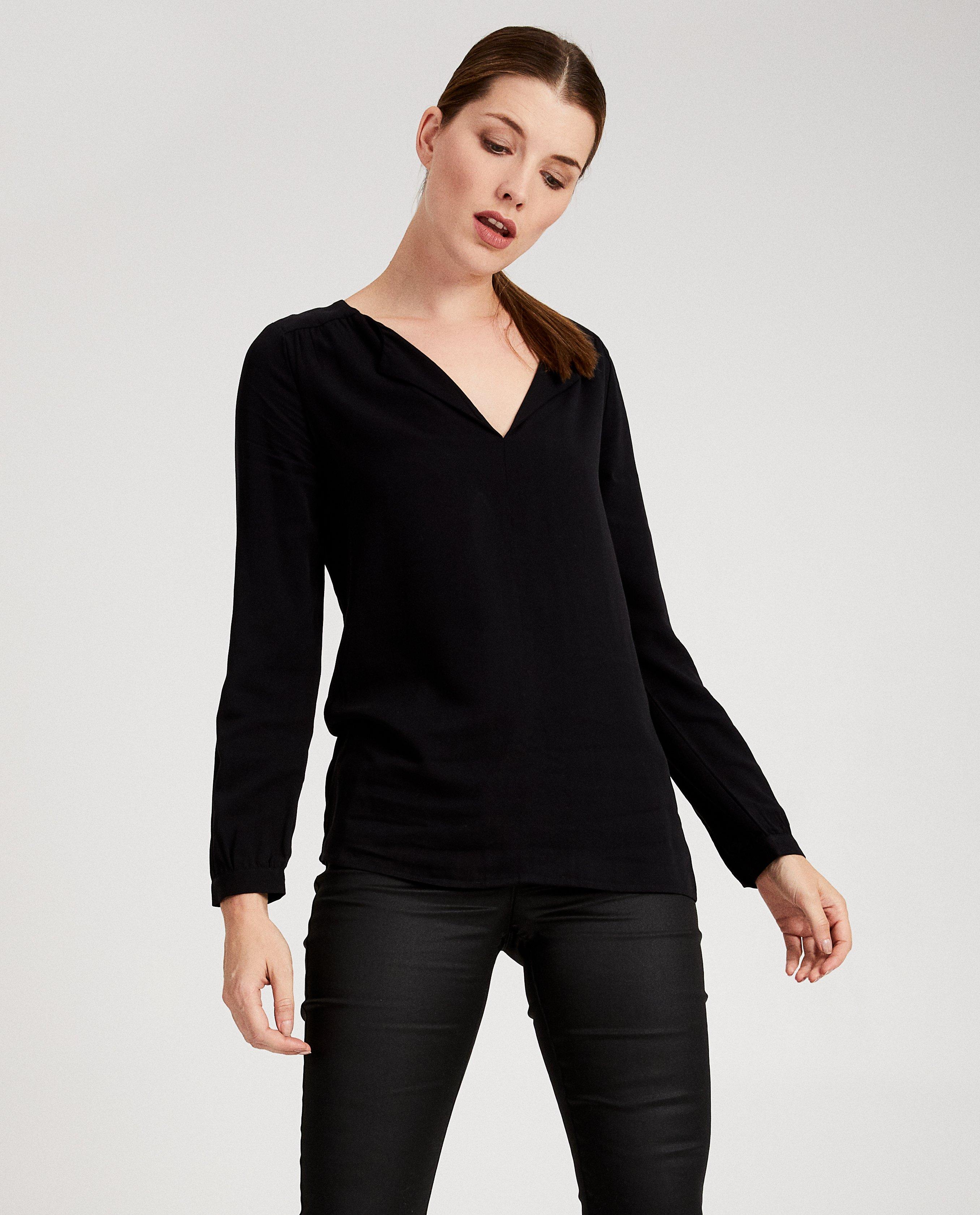 Hemden - Zwarte blouse