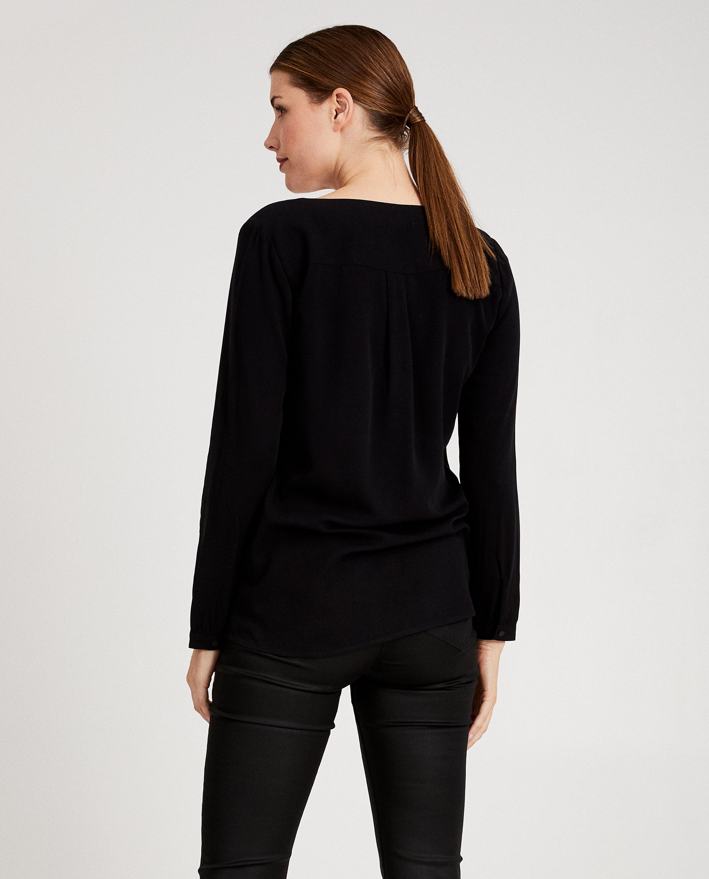 Hemden - Zwarte blouse