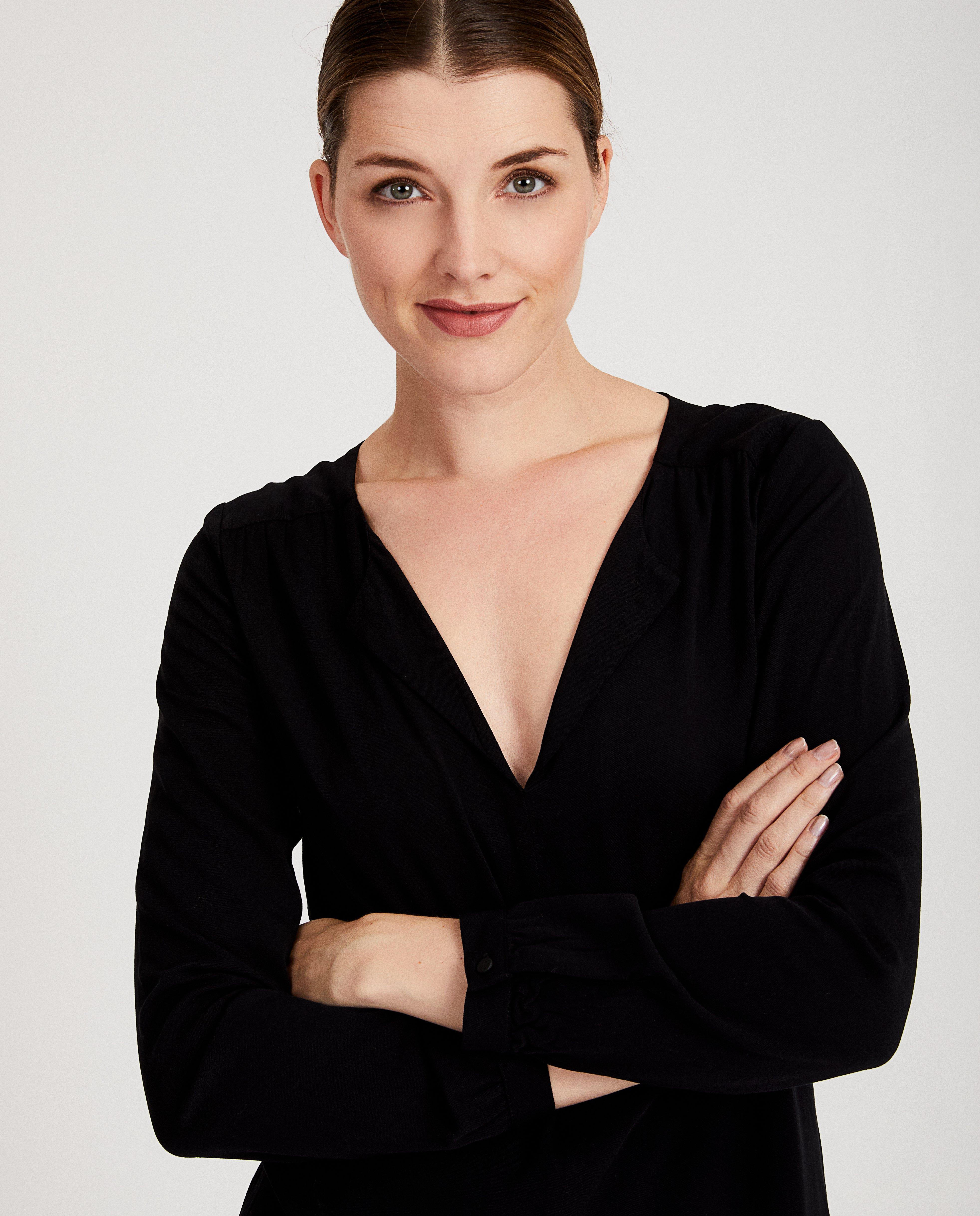 Hemden - Zwarte blouse