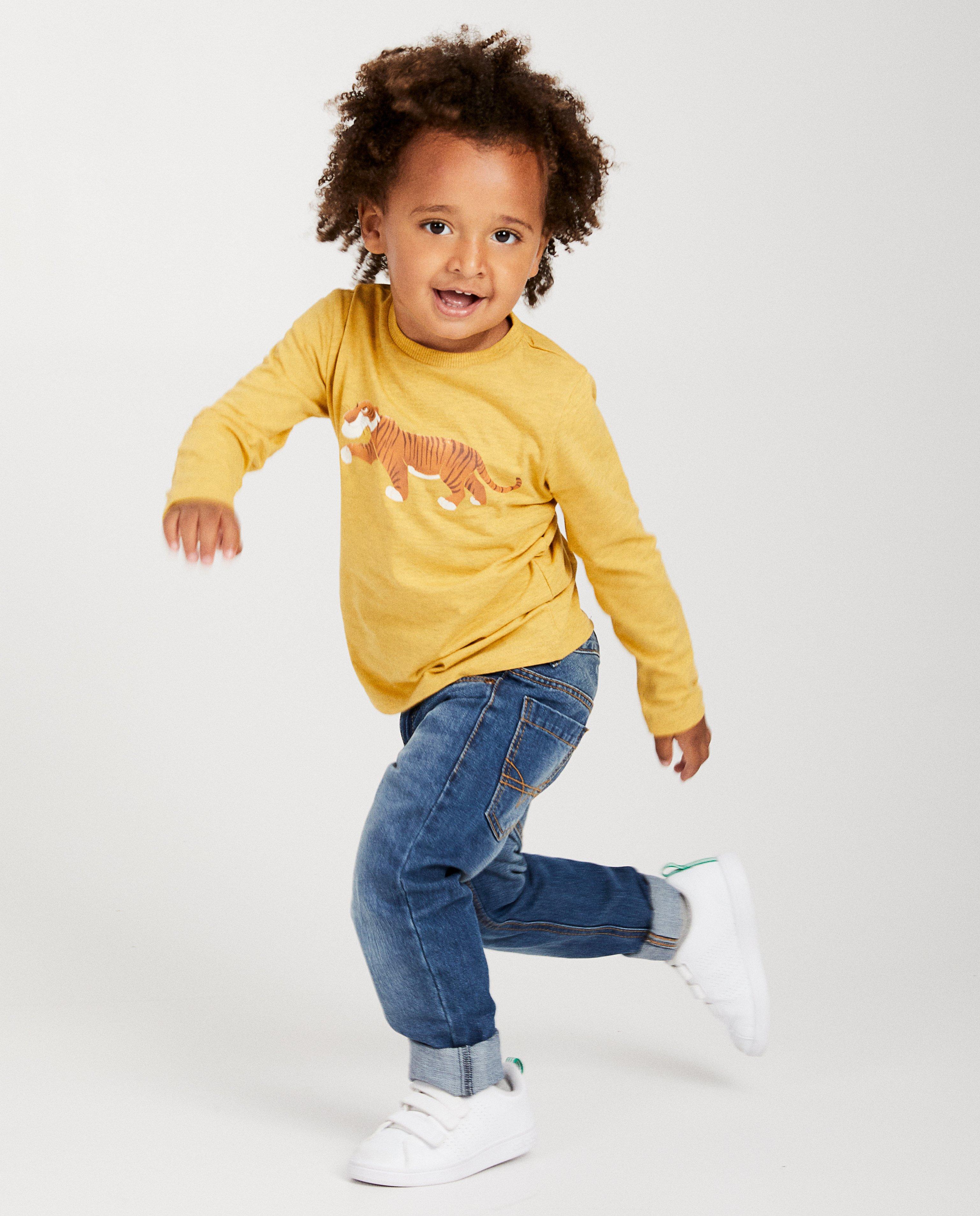 Gele longsleeve met Disney print - Product Detail - geel - afbeelding nummer 1