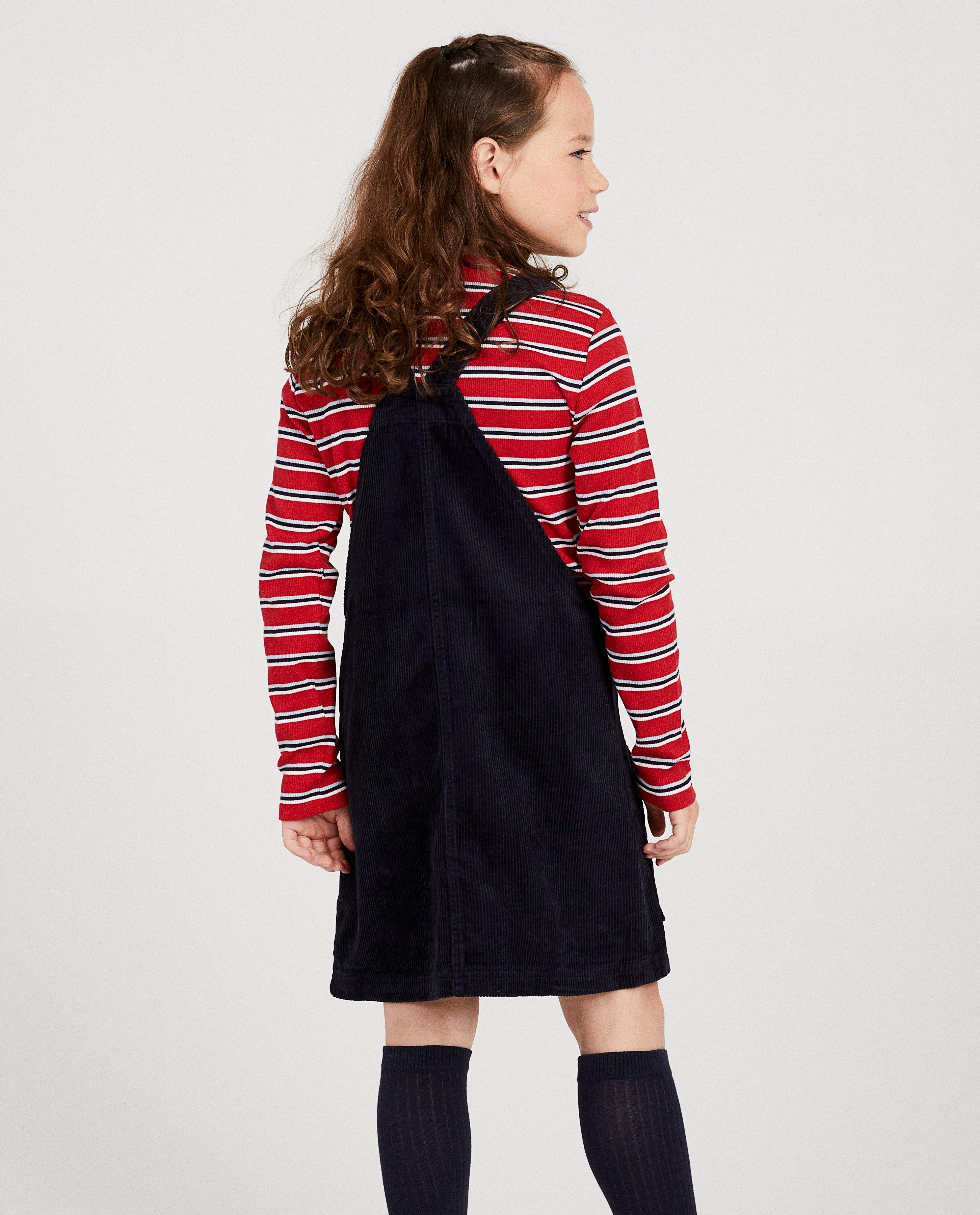 Marineblauwe salopettejurk - Product Detail - donkerblauw - afbeelding nummer 3