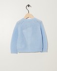Cardigans - Gilet bleu clair en tricot