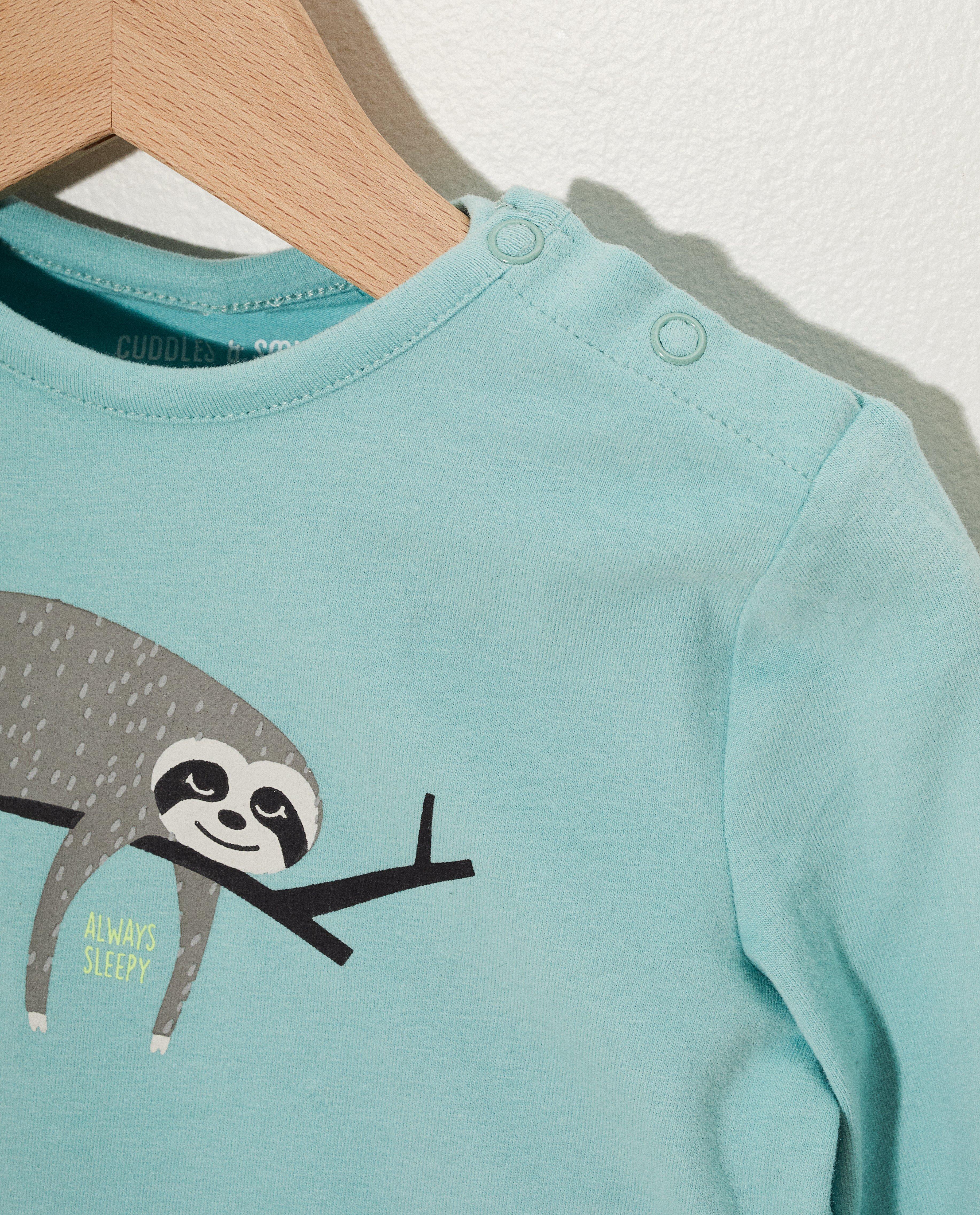 Nachtkleding - Meegroei pyjama in biokatoen