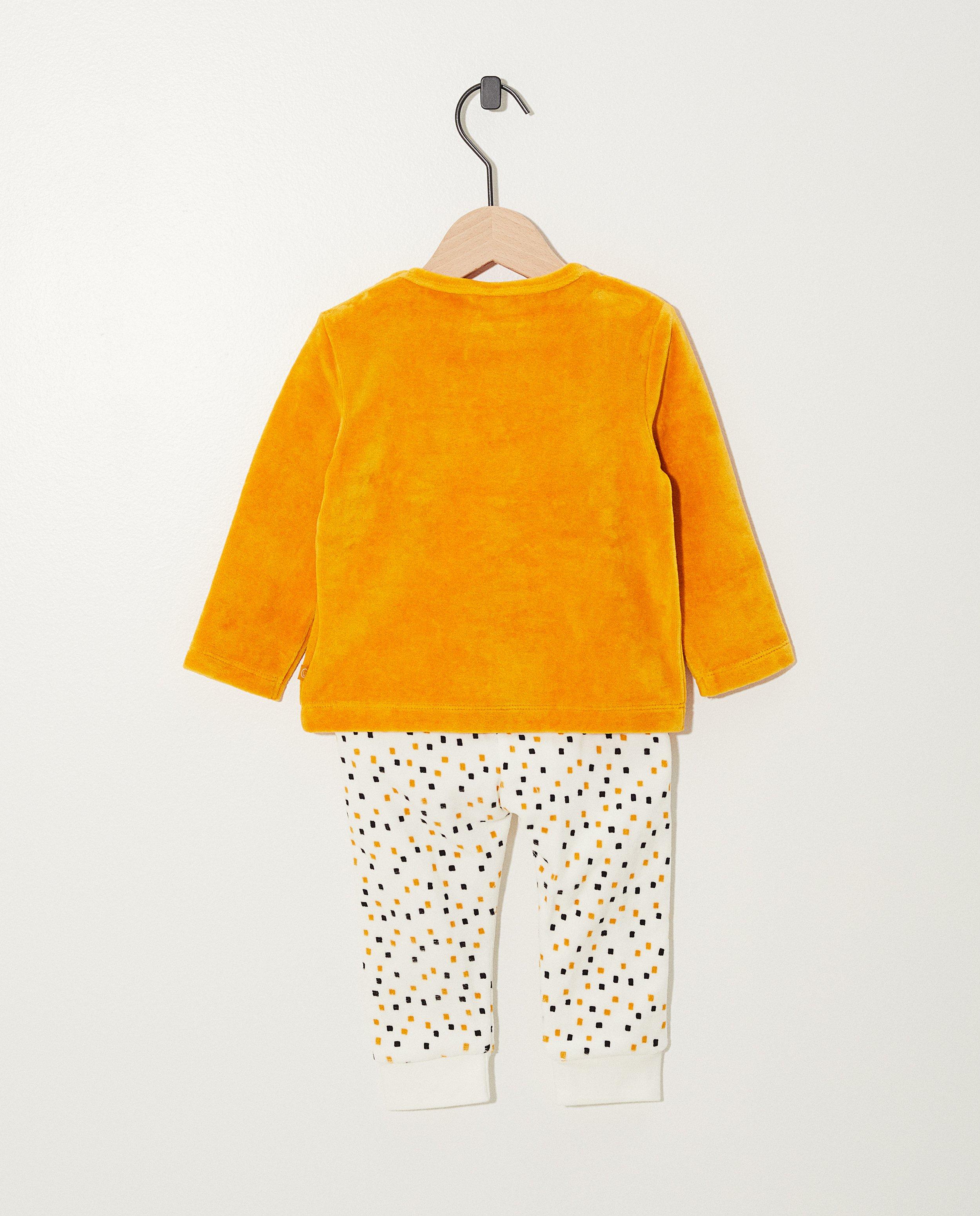 Pyjamas - Pyjama jaune avec un chien