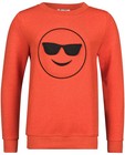Sweaters - Donkergrijze sweater met print