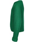 Truien - Groene gebreide trui