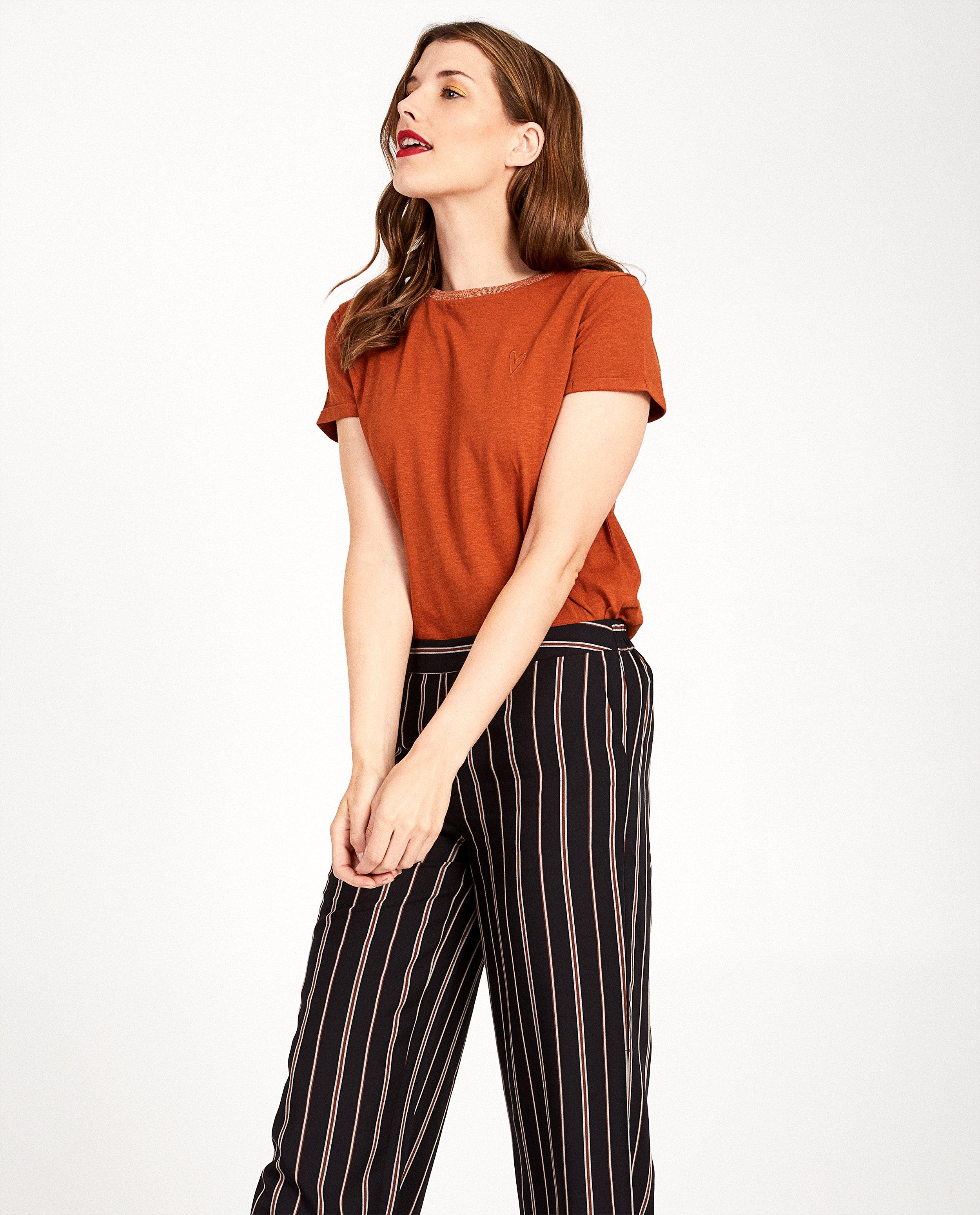 Shirt roestbruin outlet