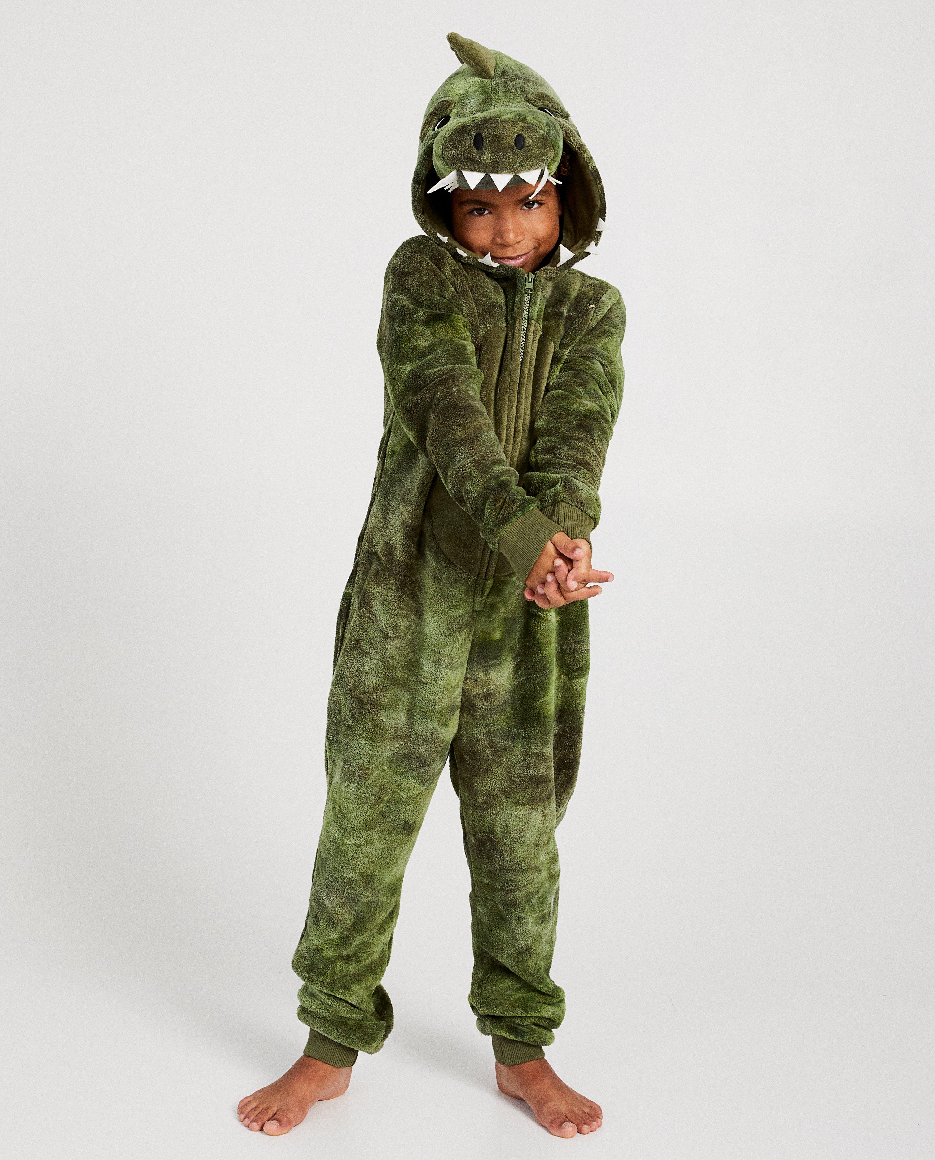 Krokodil onesie - van fleece - JBC