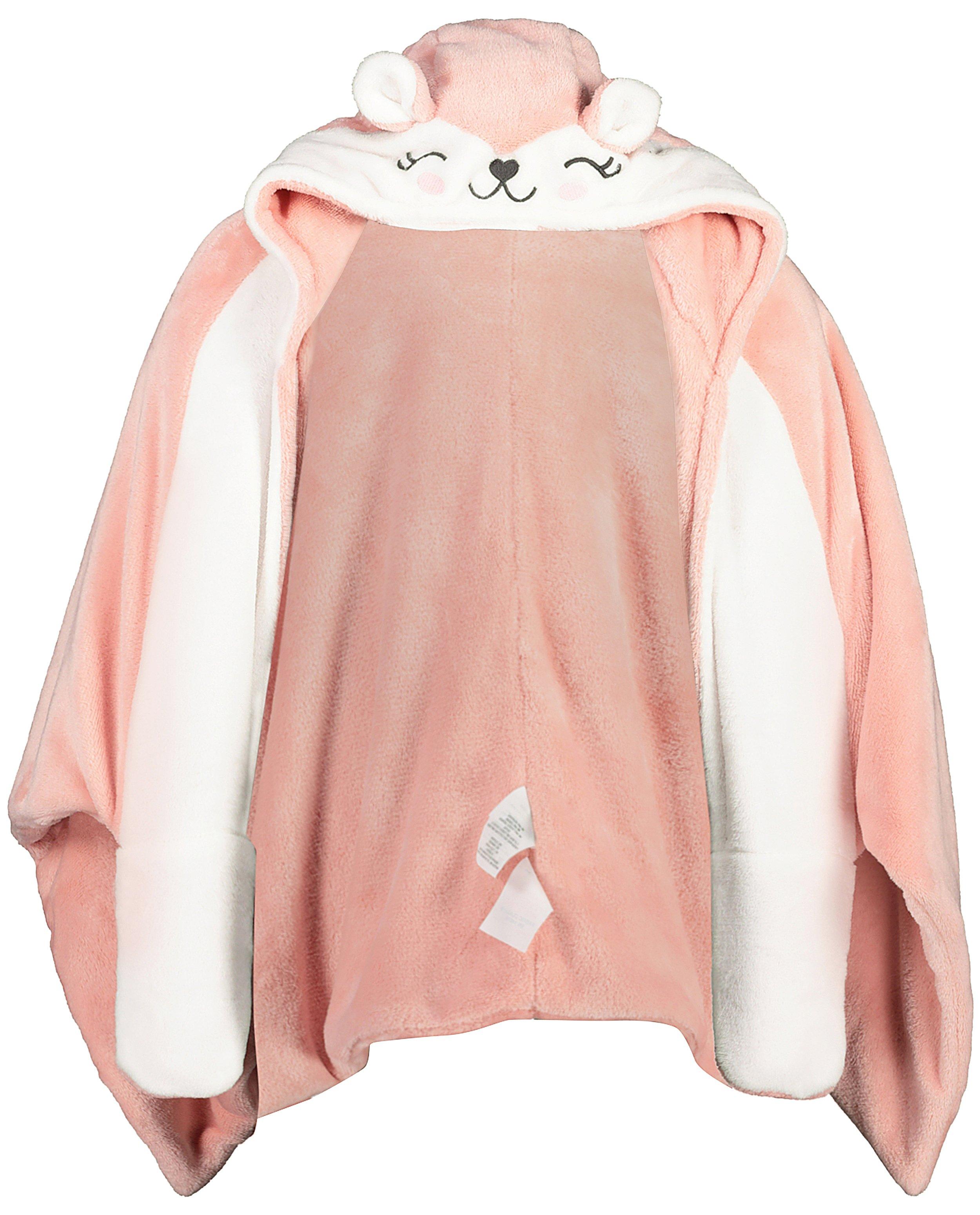Gadgets - Roze fluffy deken met kap