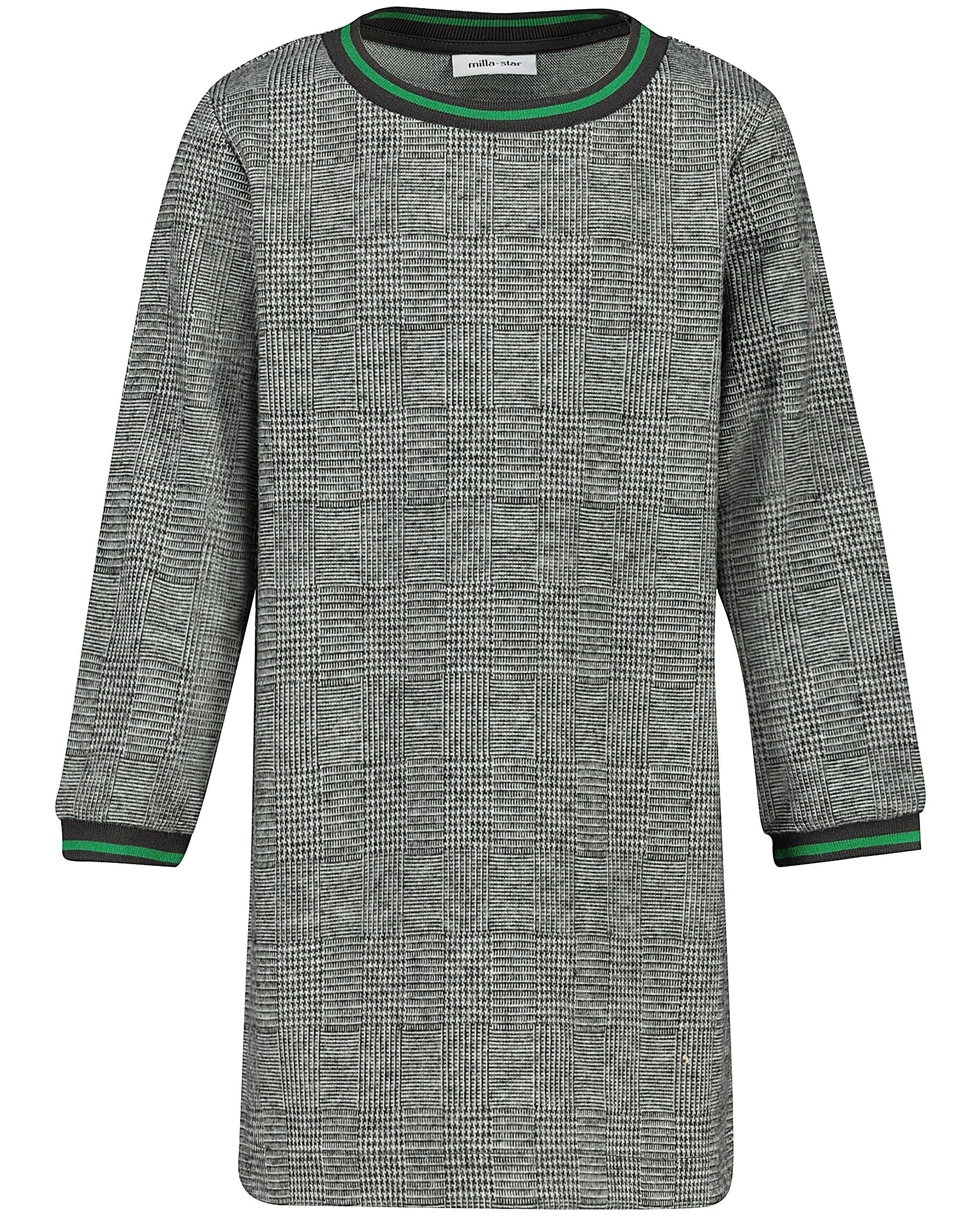Kleedjes - Jurk met Prince de Galles-print