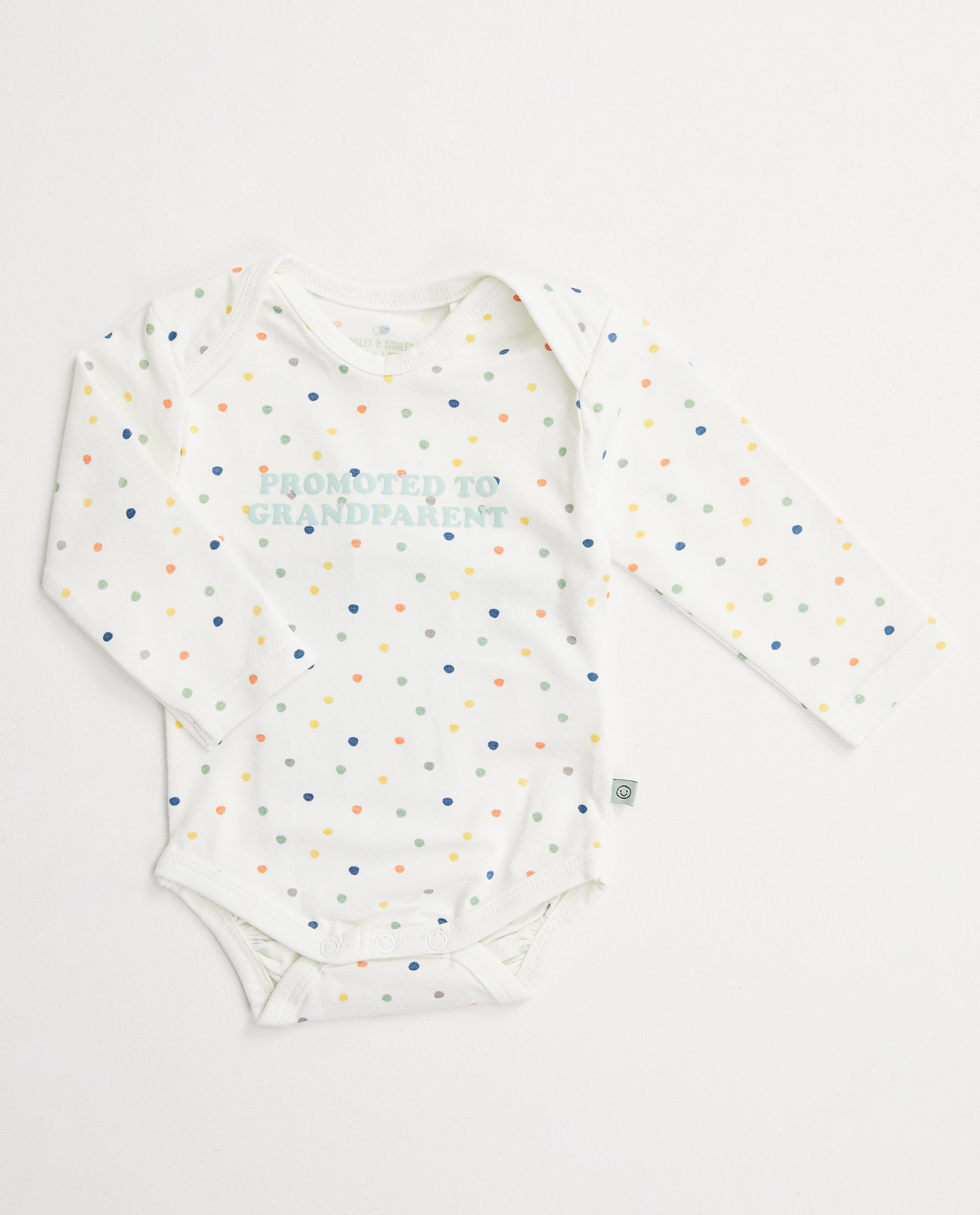 Body à pois, 100 % coton - boutons-pressions - Cuddles and Smiles