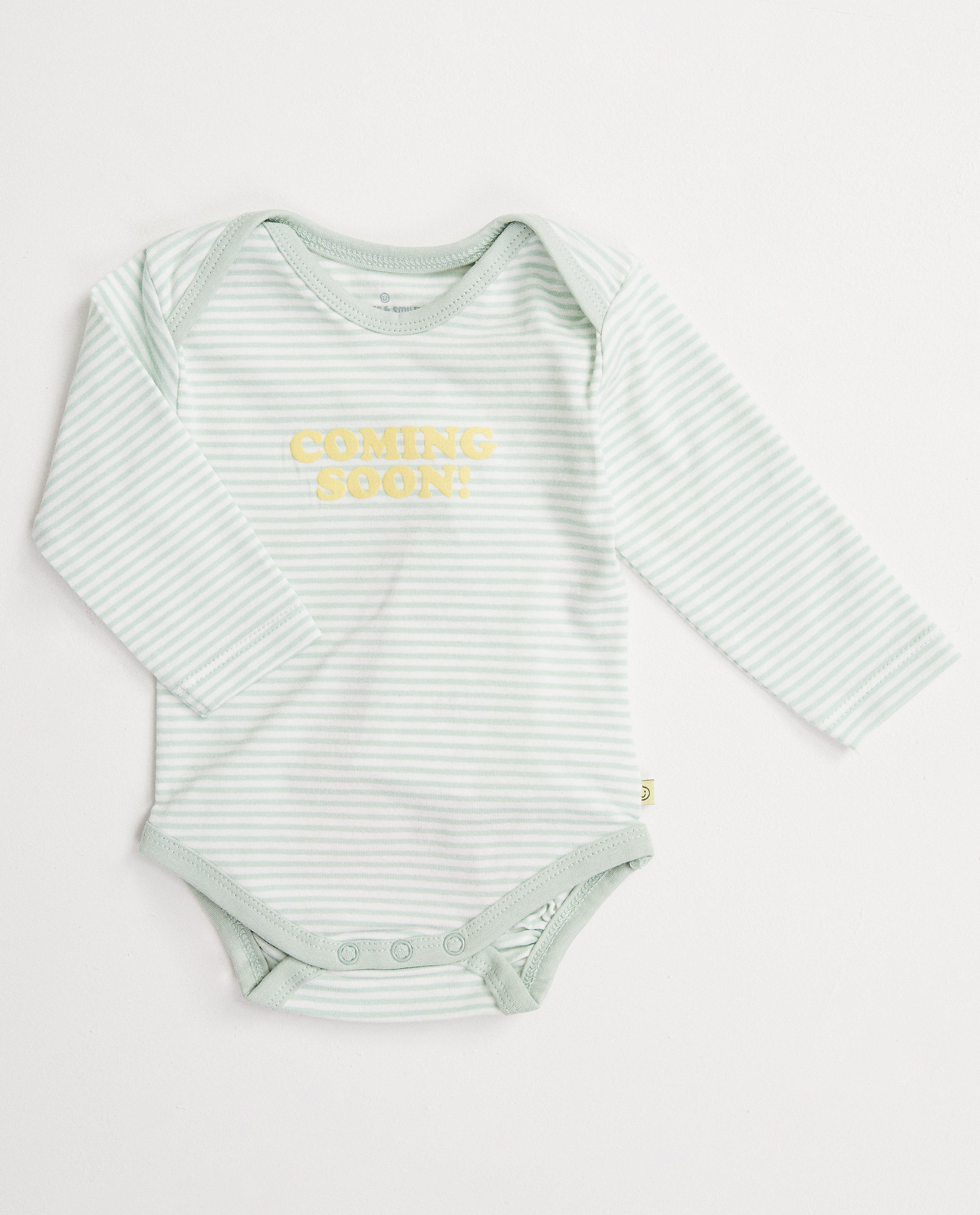 Body rayé, 100 % coton - boutons-pressions - Cuddles and Smiles