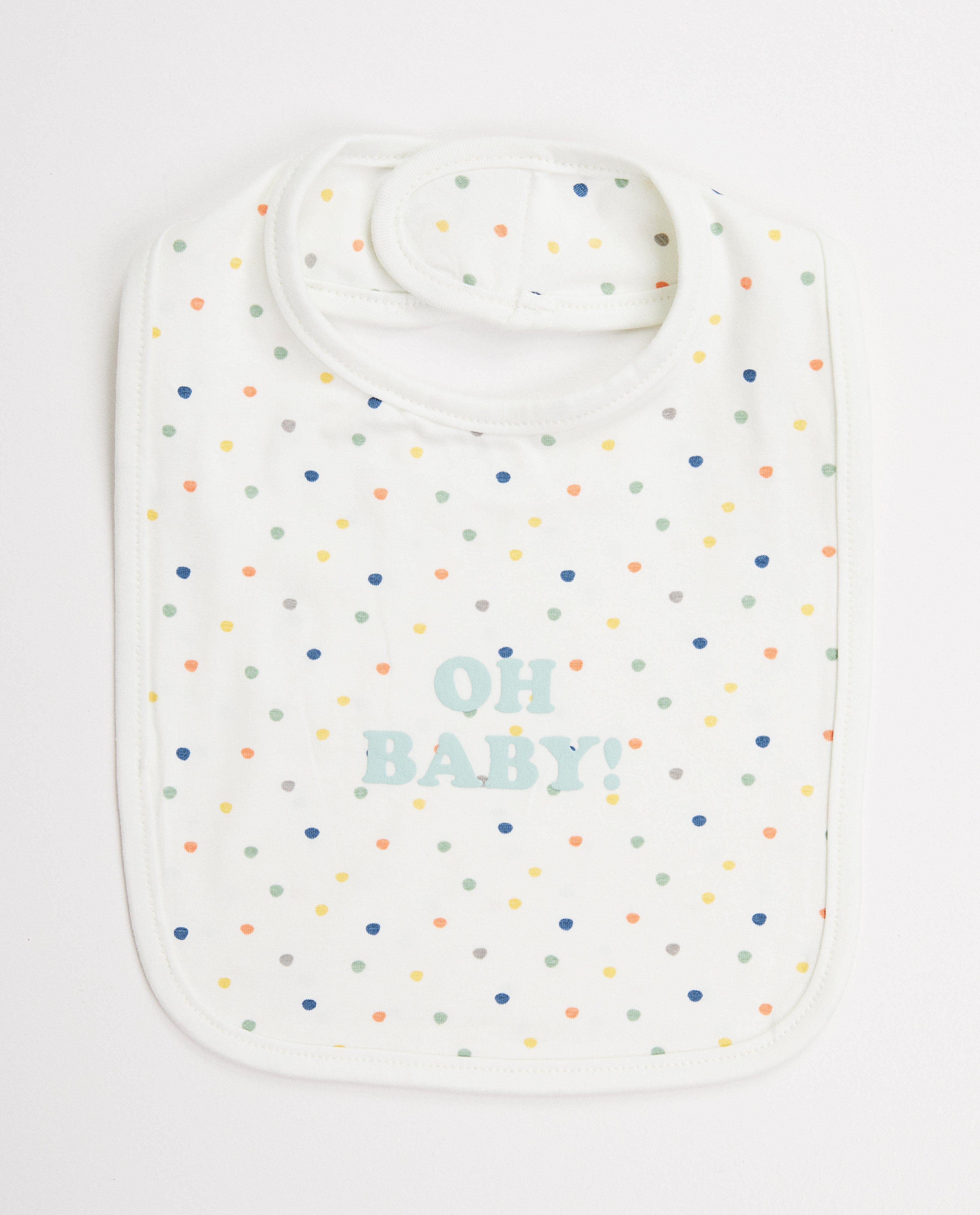 Bavoir - My First - announcement - Cuddles and Smiles