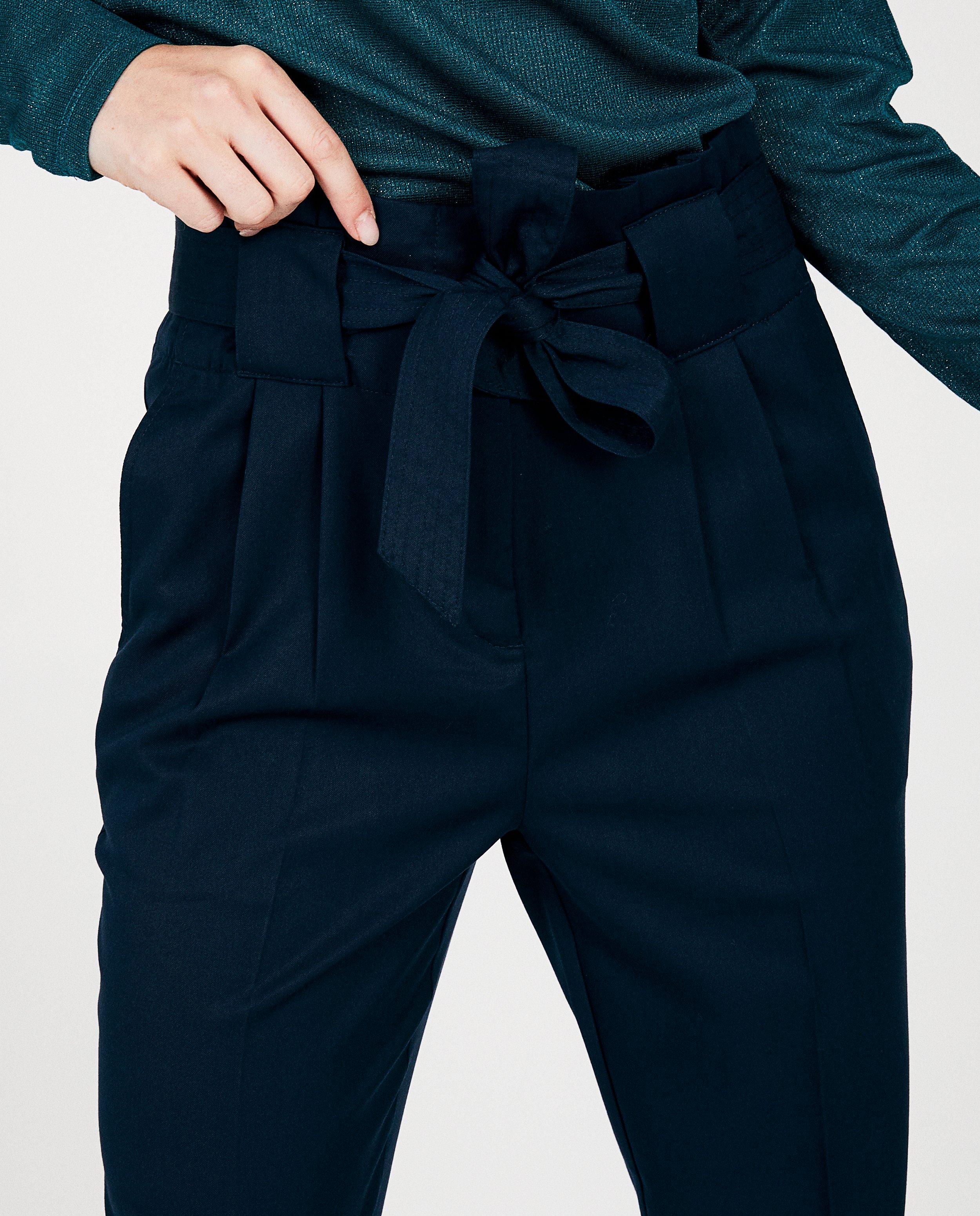 Marineblauwe broek Sora - Product Detail - donkerblauw - afbeelding nummer 4