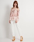 Off-shoulder blouse Ella Italia - met bloemenprint - Ella Italia