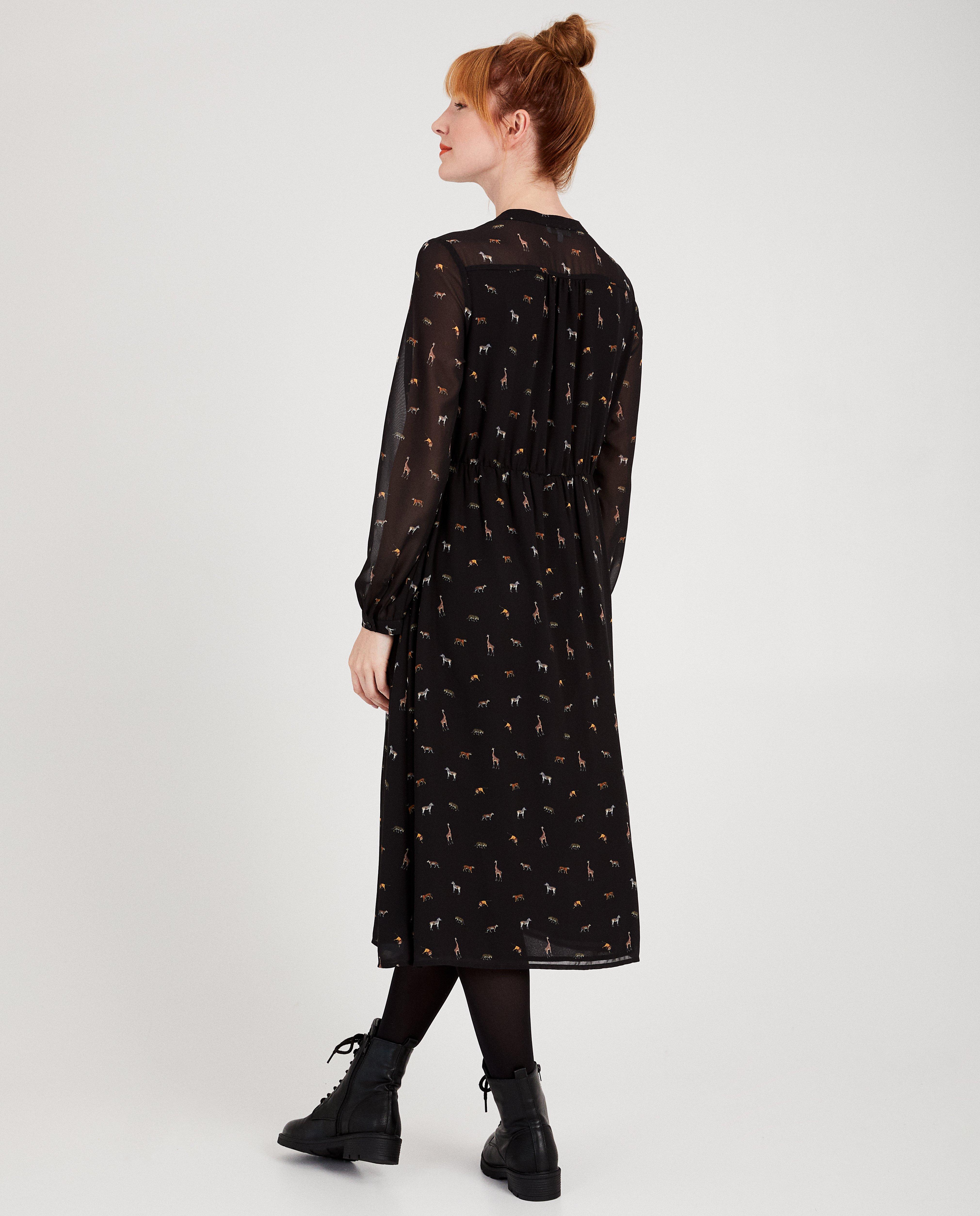 Kleedjes - Jurk van gerecycleerd polyester