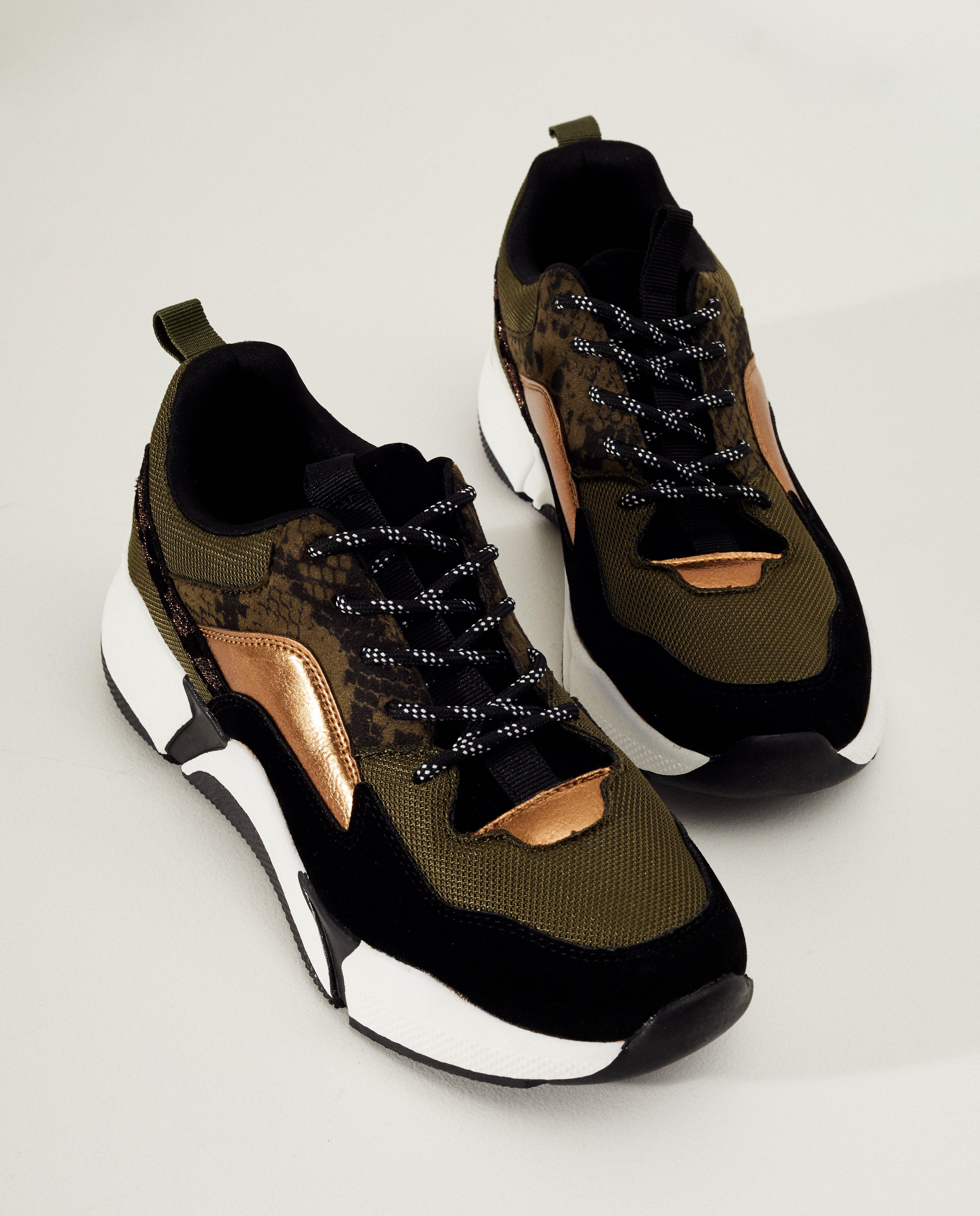 Chaussures - Baskets vertes
