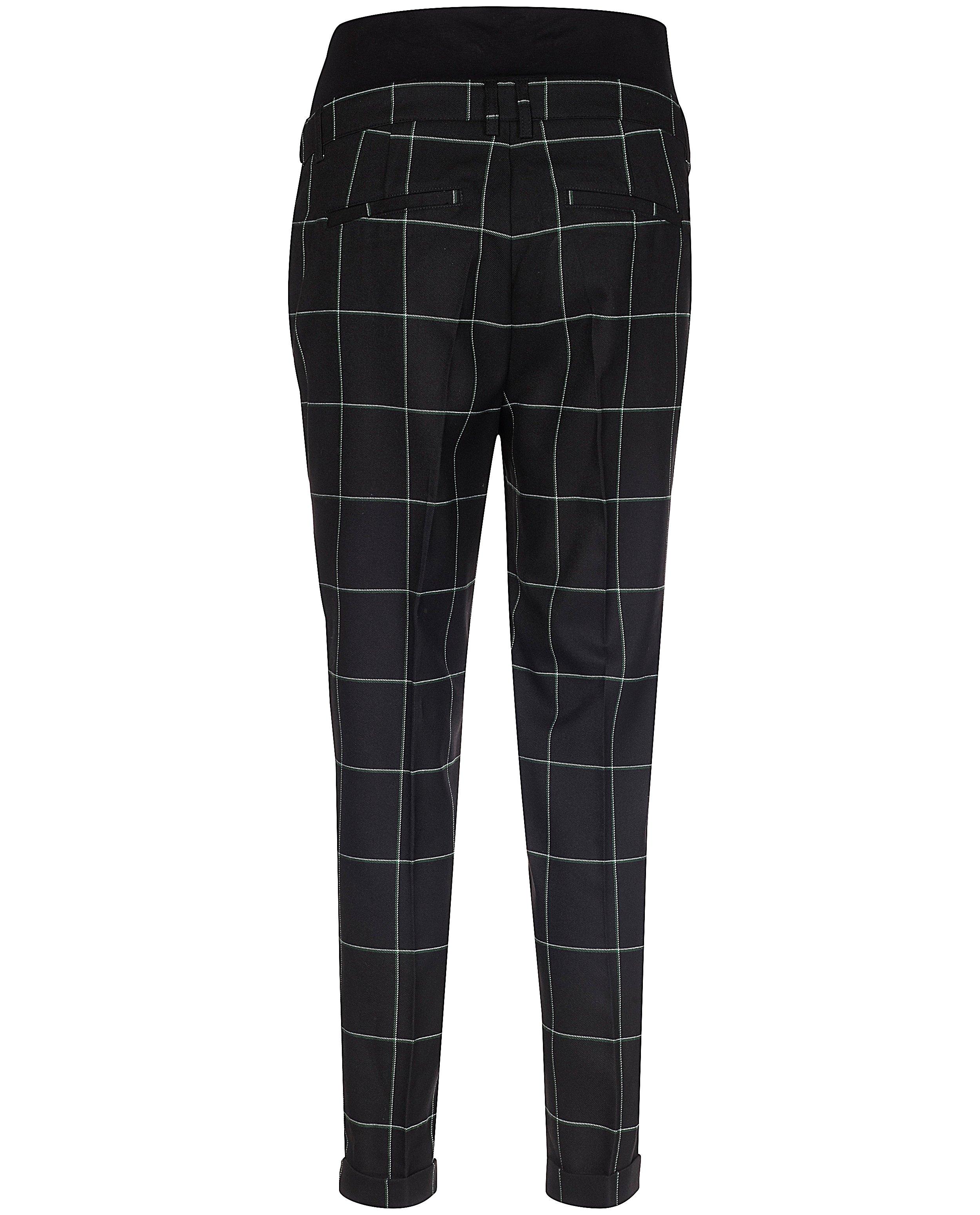 Broeken - Zwarte broek met ruit JoliRonde