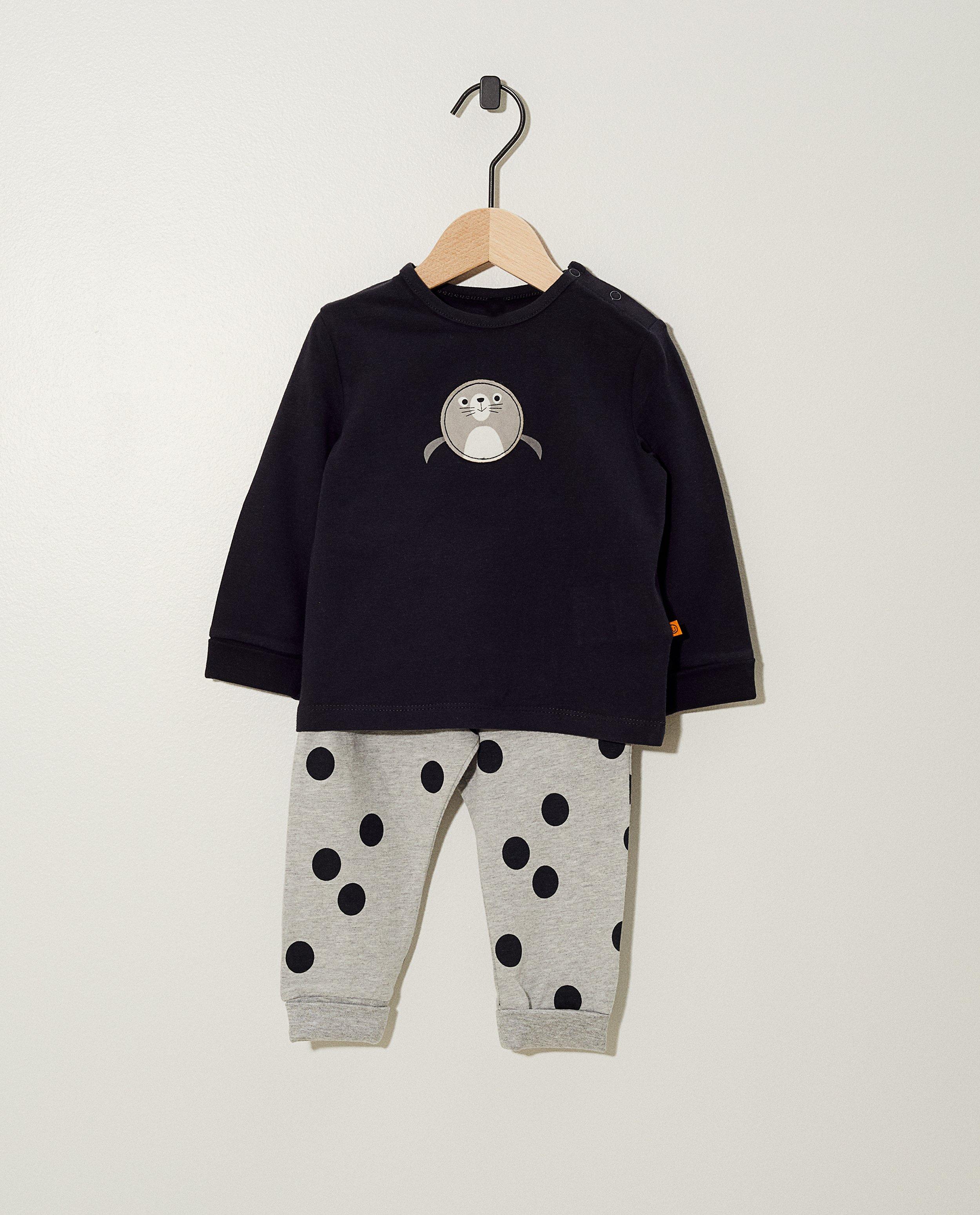 Meegroei pyjama in biokatoen - meegroei - JBC