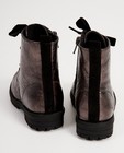 Chaussures - Bottillons gris brillants