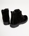 Chaussures - Bottes noires en velours, 27-32