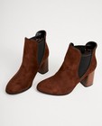 Chaussures - Bottes brunes en suède Sora