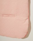 Babyspulletjes - Roze slaapzak van biokatoen