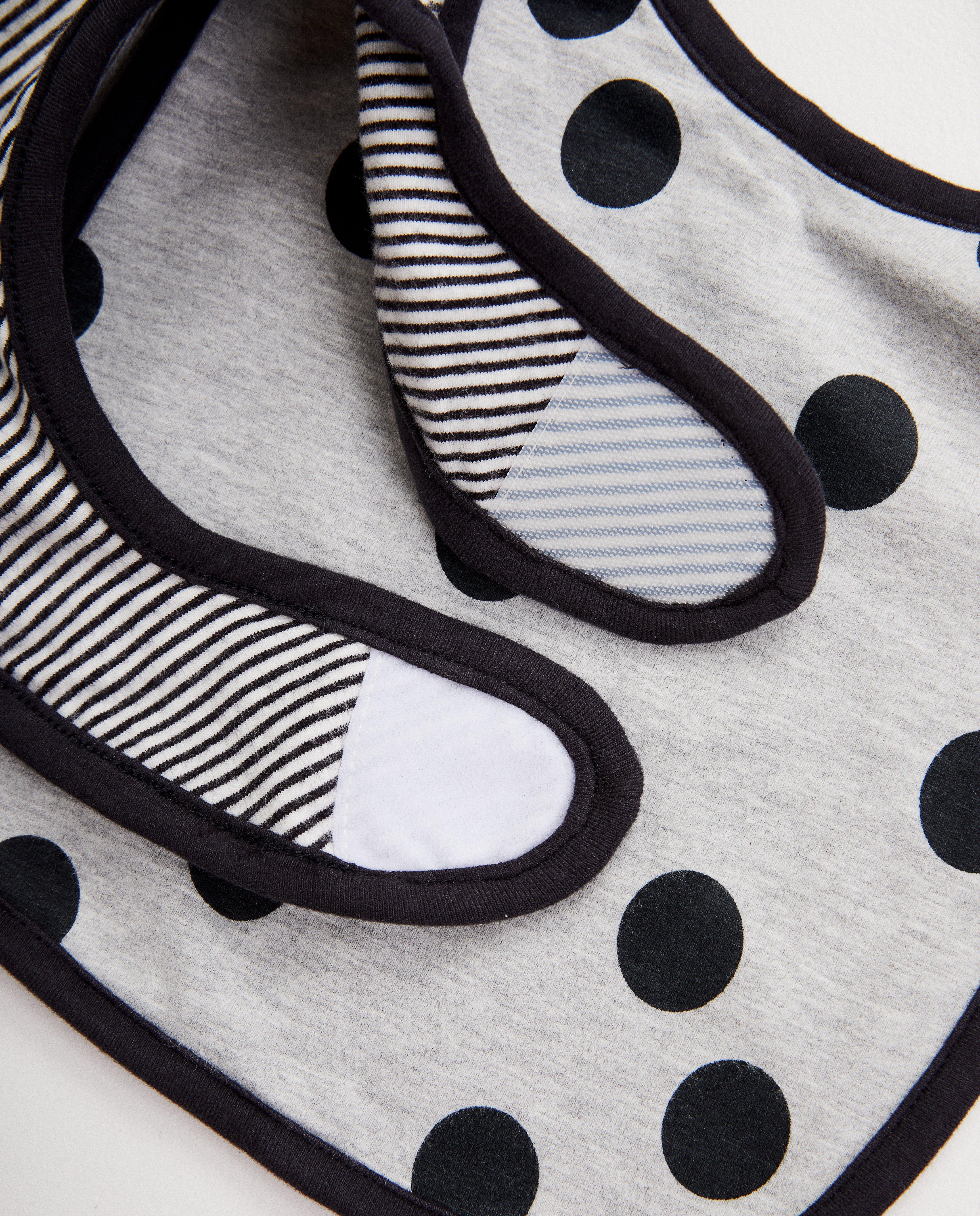 Accessoires pour bébés - 2 bavoirs en coton bio