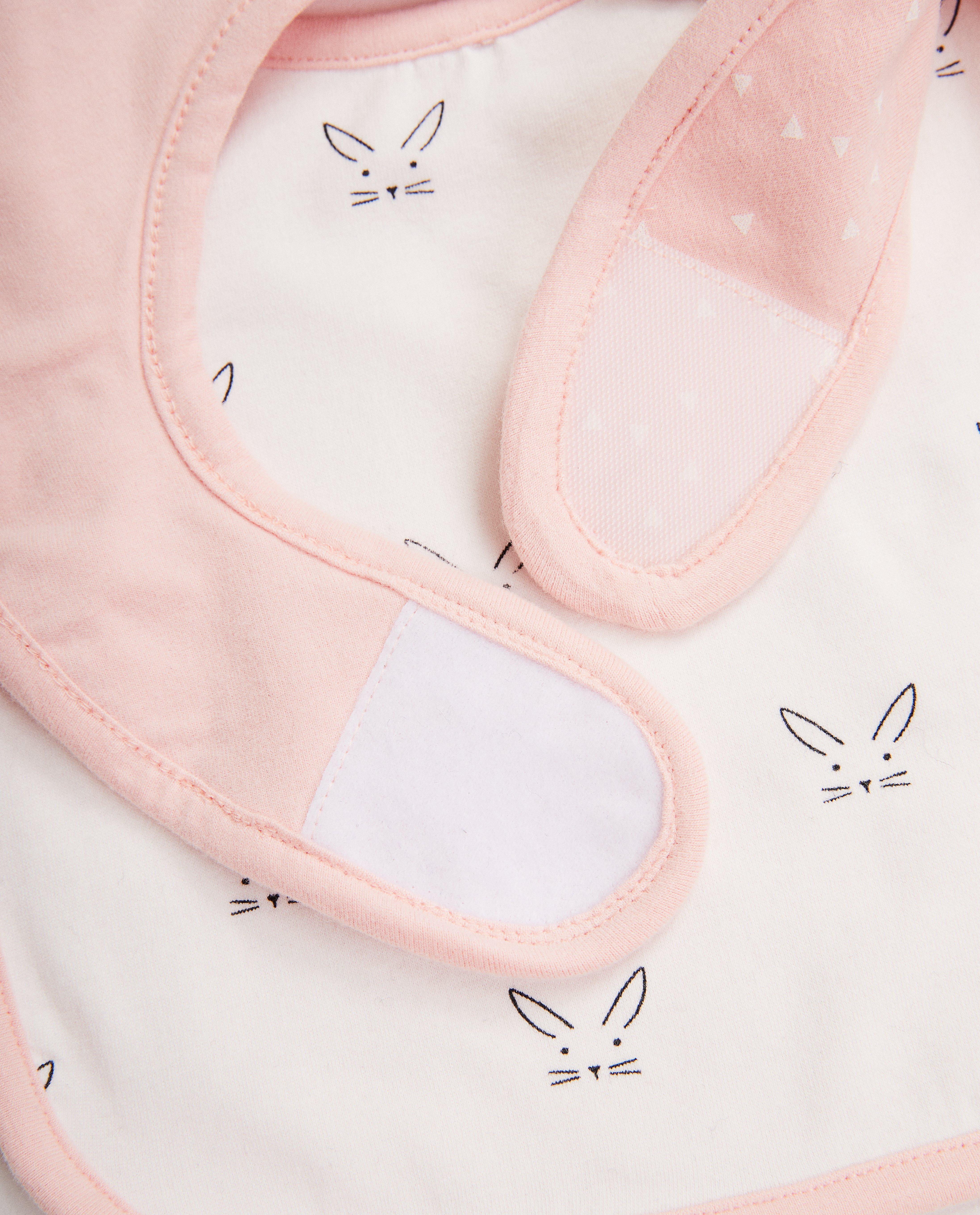 Accessoires pour bébés - 2 bavoirs en coton bio
