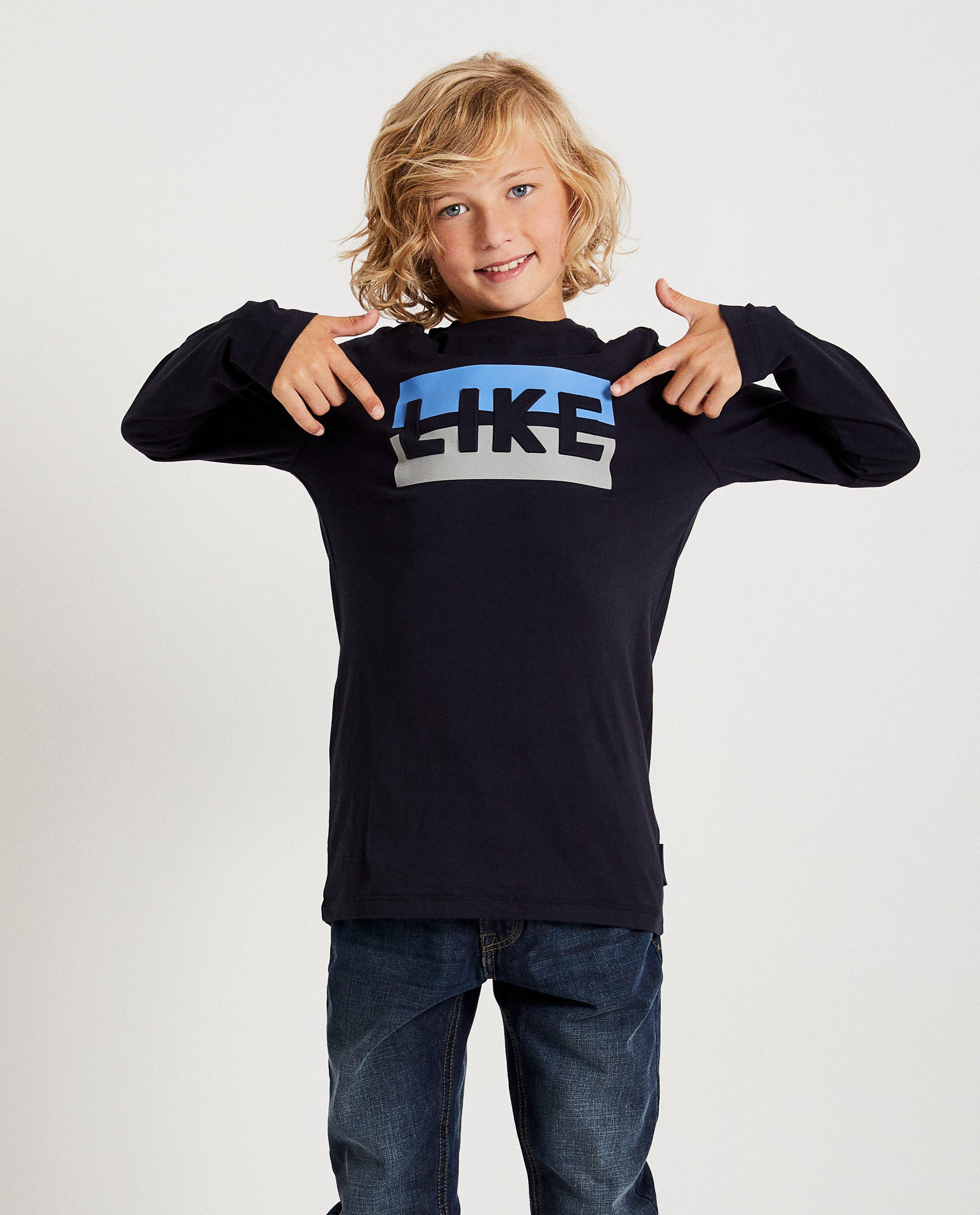 T-shirts - Blauw T-shirt 'LIKE'  Ketnet
