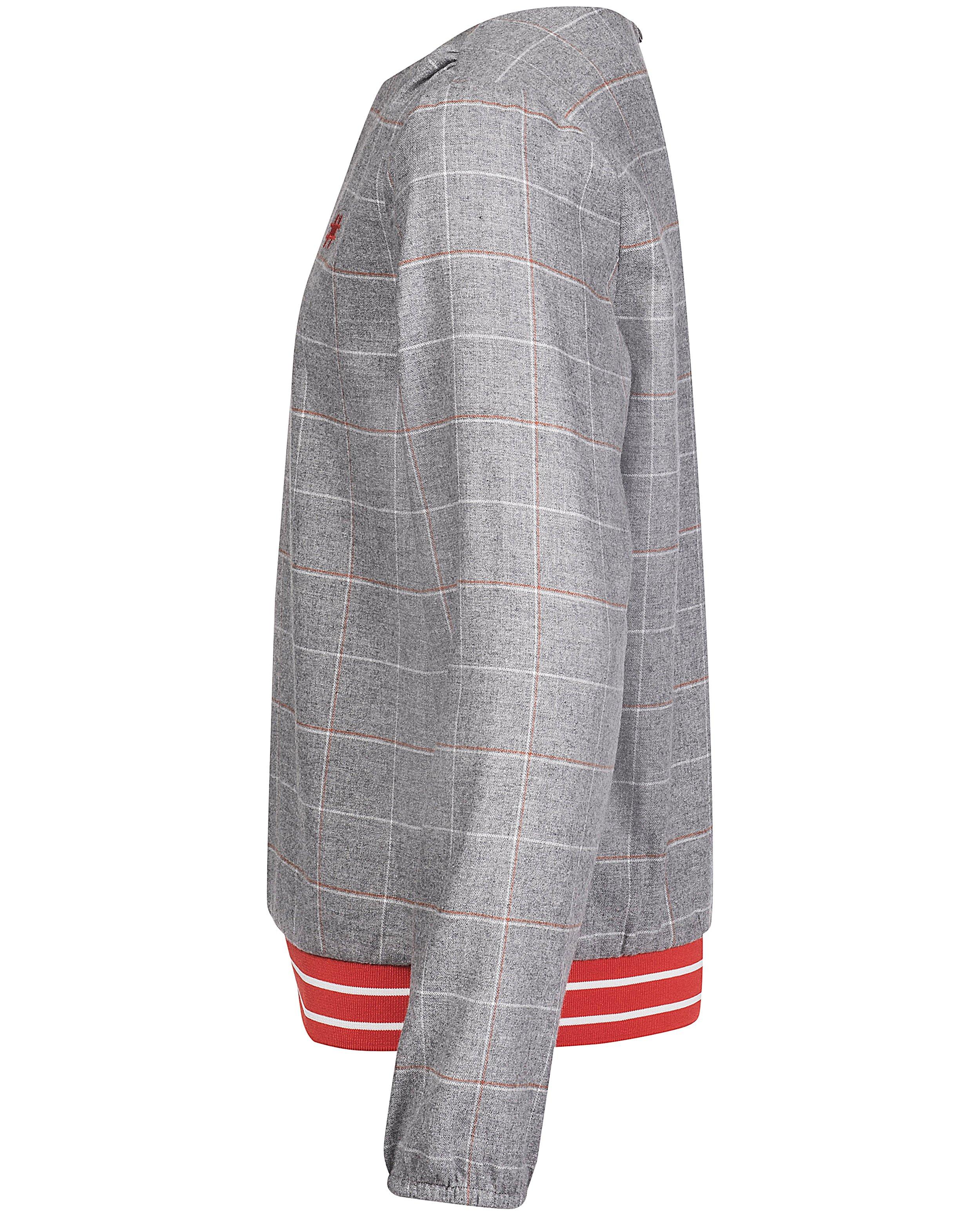 Hemden - Grijze blouse met ruit #LikeMe