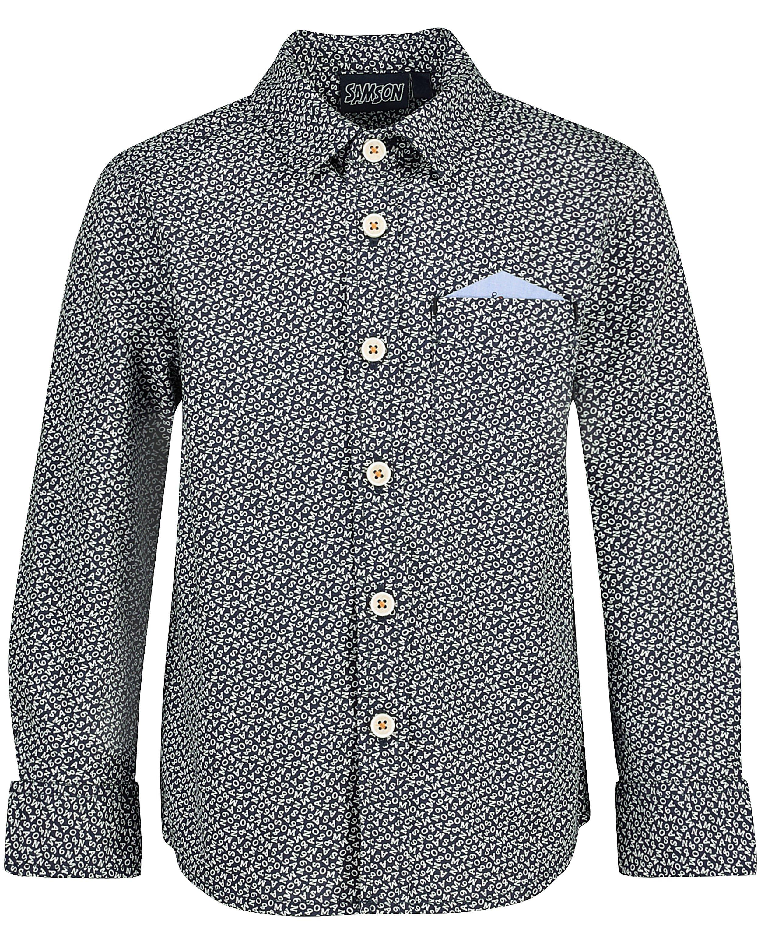 Chemises - Chemise bleu foncé Samson