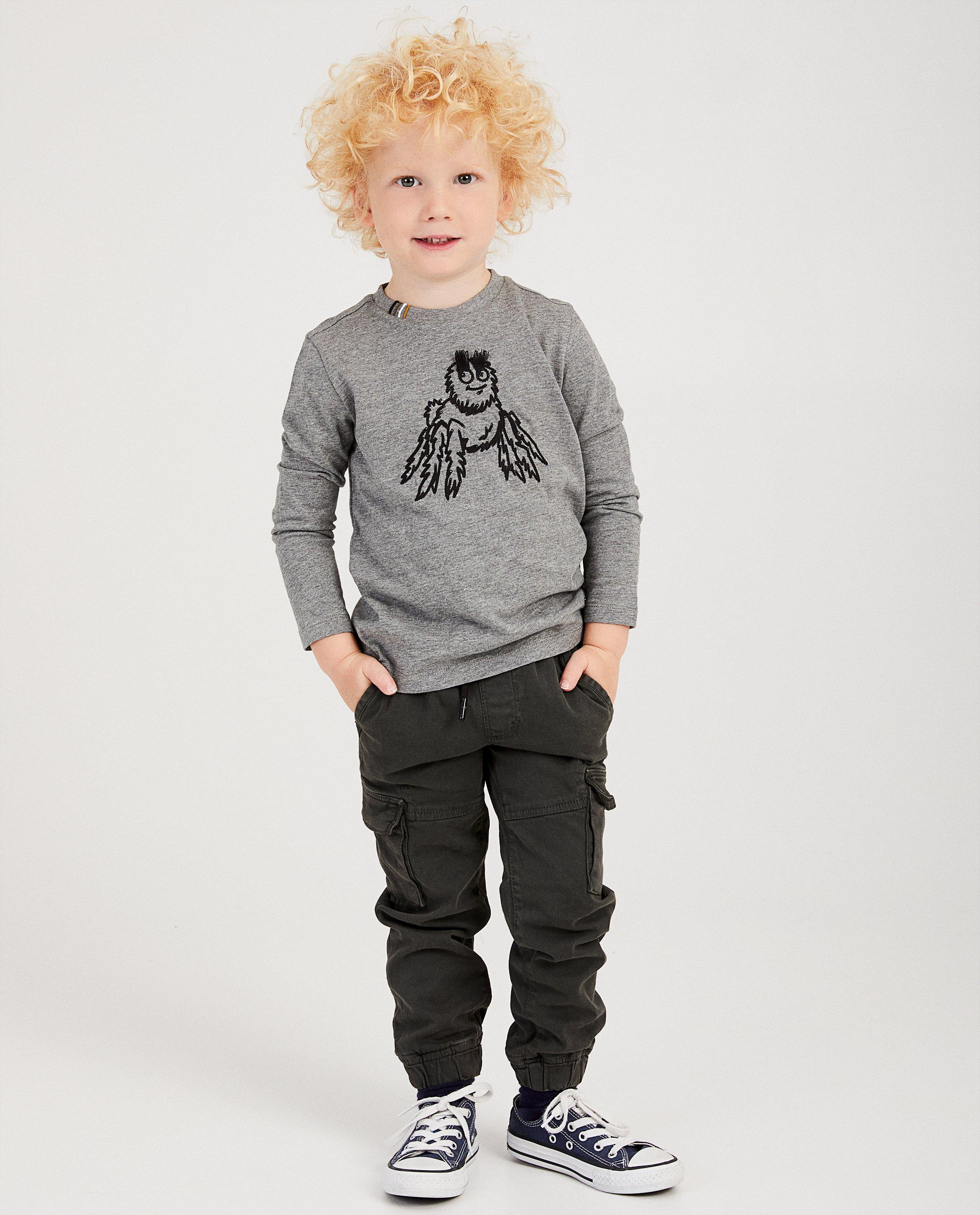 Pantalon cargo Plop - gris anthracite - Plop
