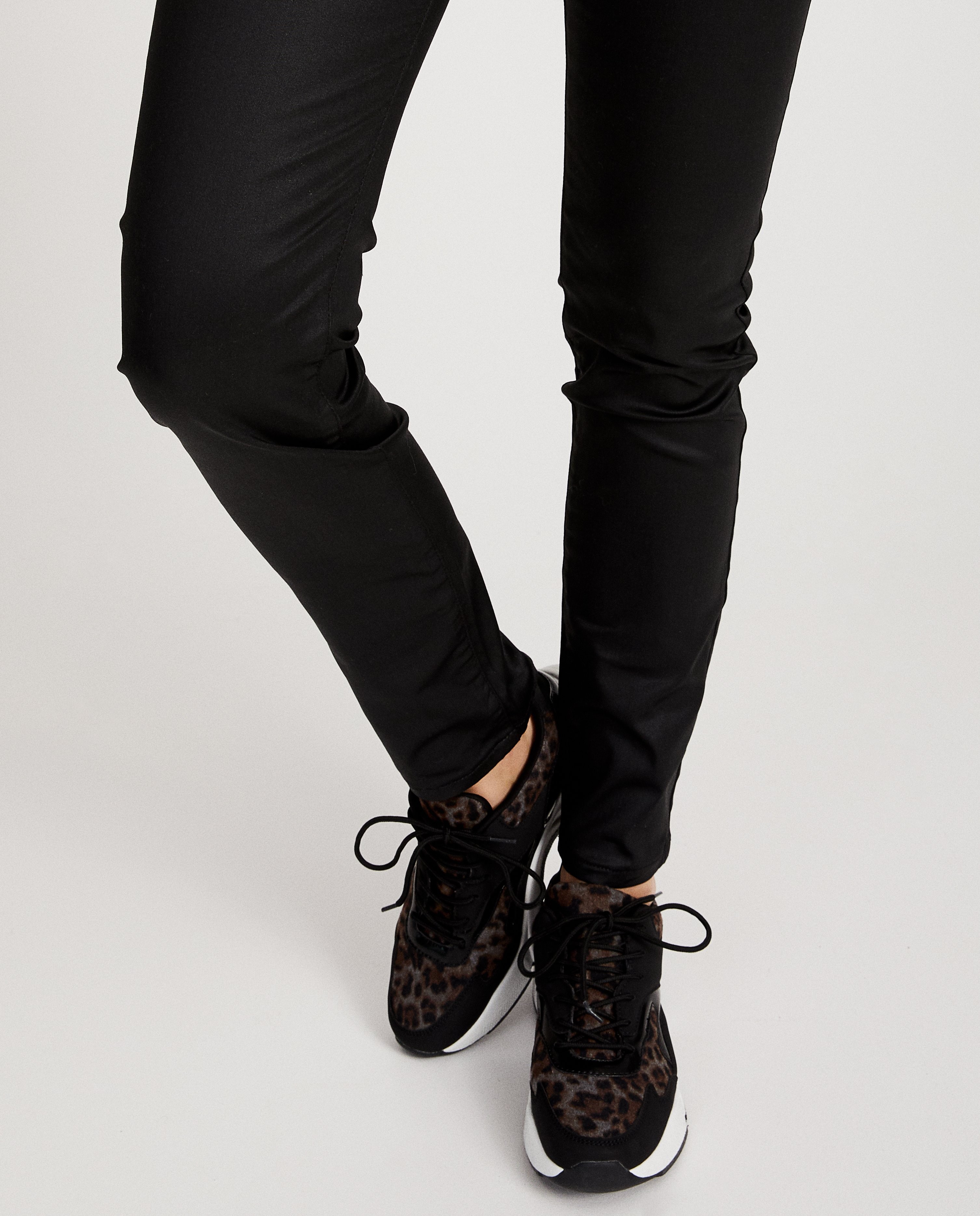 Pantalons - Skinny noir Sora - mid rise