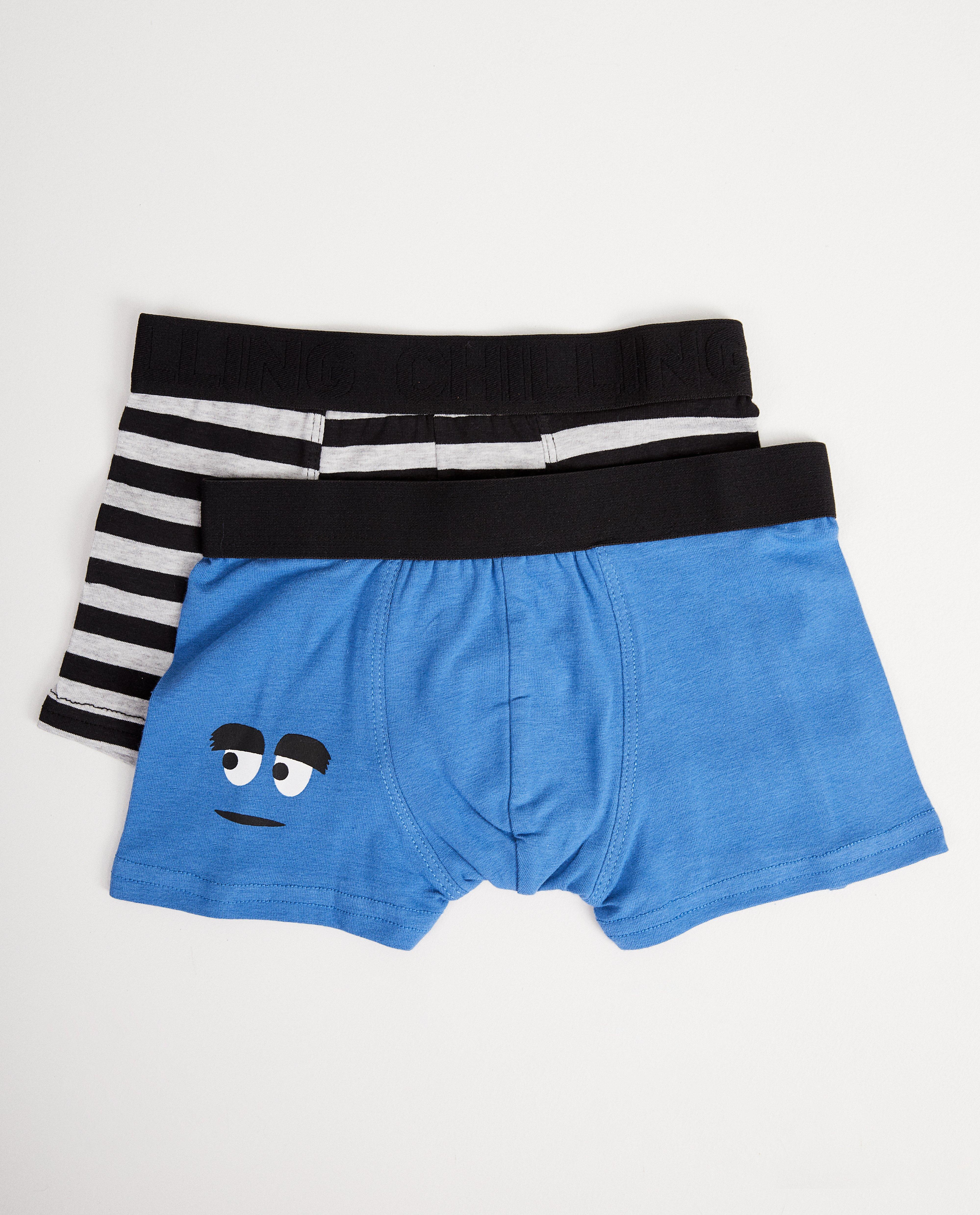 Set van 2 onderbroeken - Product Detail - blauw - afbeelding nummer 1