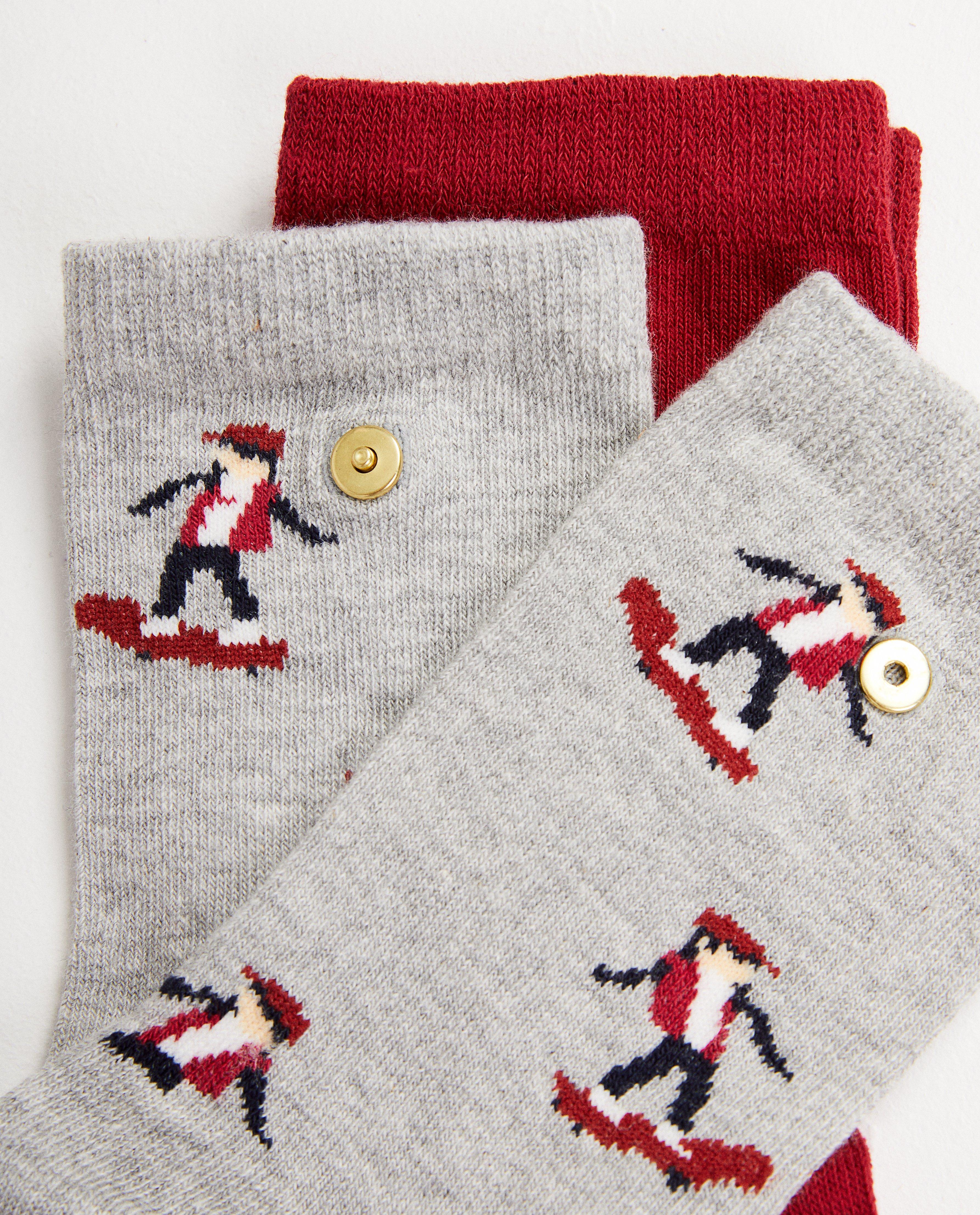 Chaussettes - Ensemble : 2 paires de chaussettes