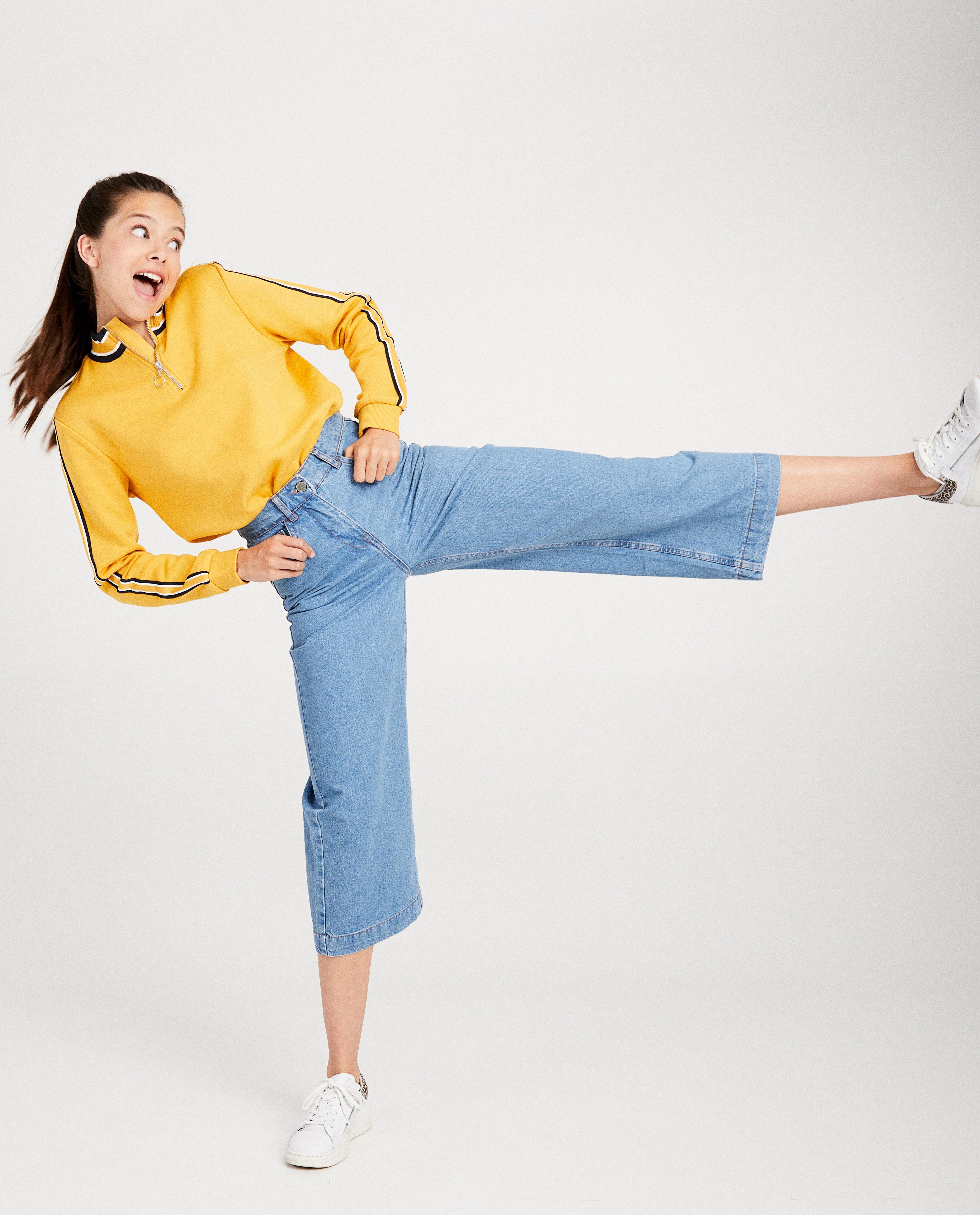 Lichtblauwe broek van denim - Product Detail - blauw - afbeelding nummer 1